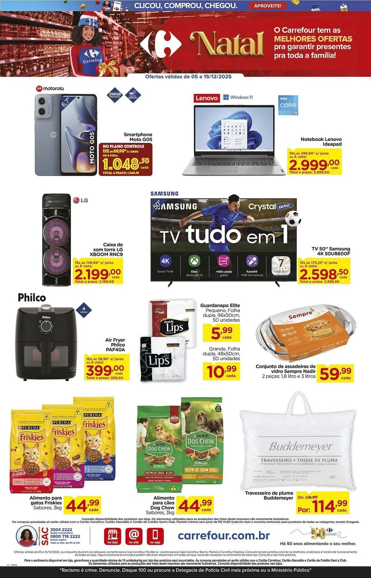 Encarte de Folheto Carrefour 5 de dezembro até 15 de dezembro 2025 - Pagina 4