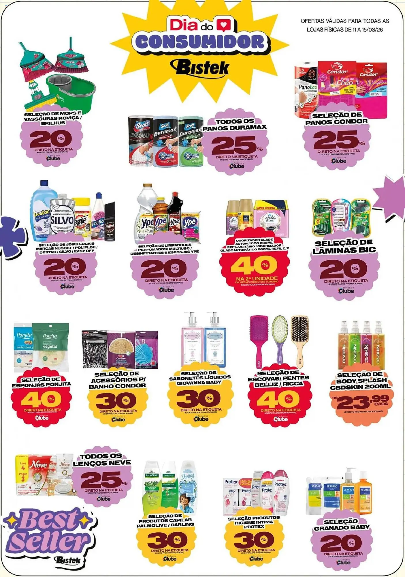 Encarte de Encarte Bistek Supermercados 11 de março até 15 de março 2026 - Pagina 2
