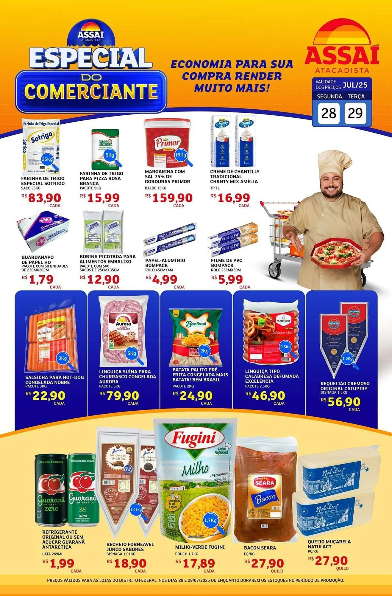 Encarte de Catálogo Assaí Atacadista 28 de julho até 29 de julho 2025 - Pagina 1