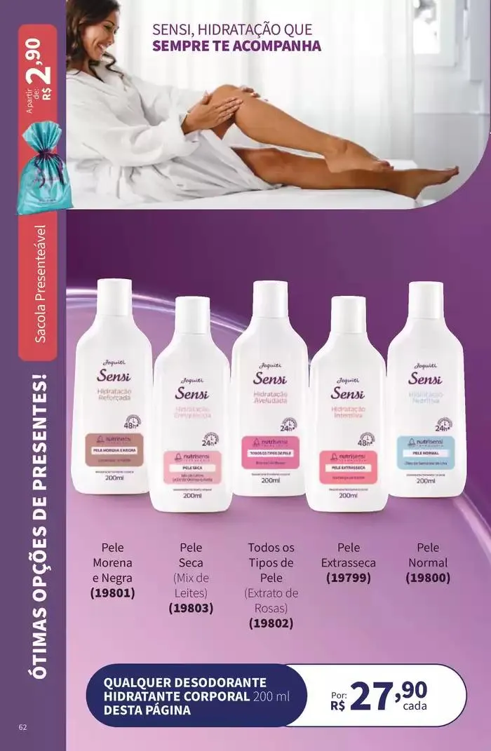 Encarte de Encarte Jequiti 21 de março até 1 de maio 2025 - Pagina 62