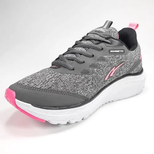 Tênis Nesk Flack C5636-03 Grafite Rosa