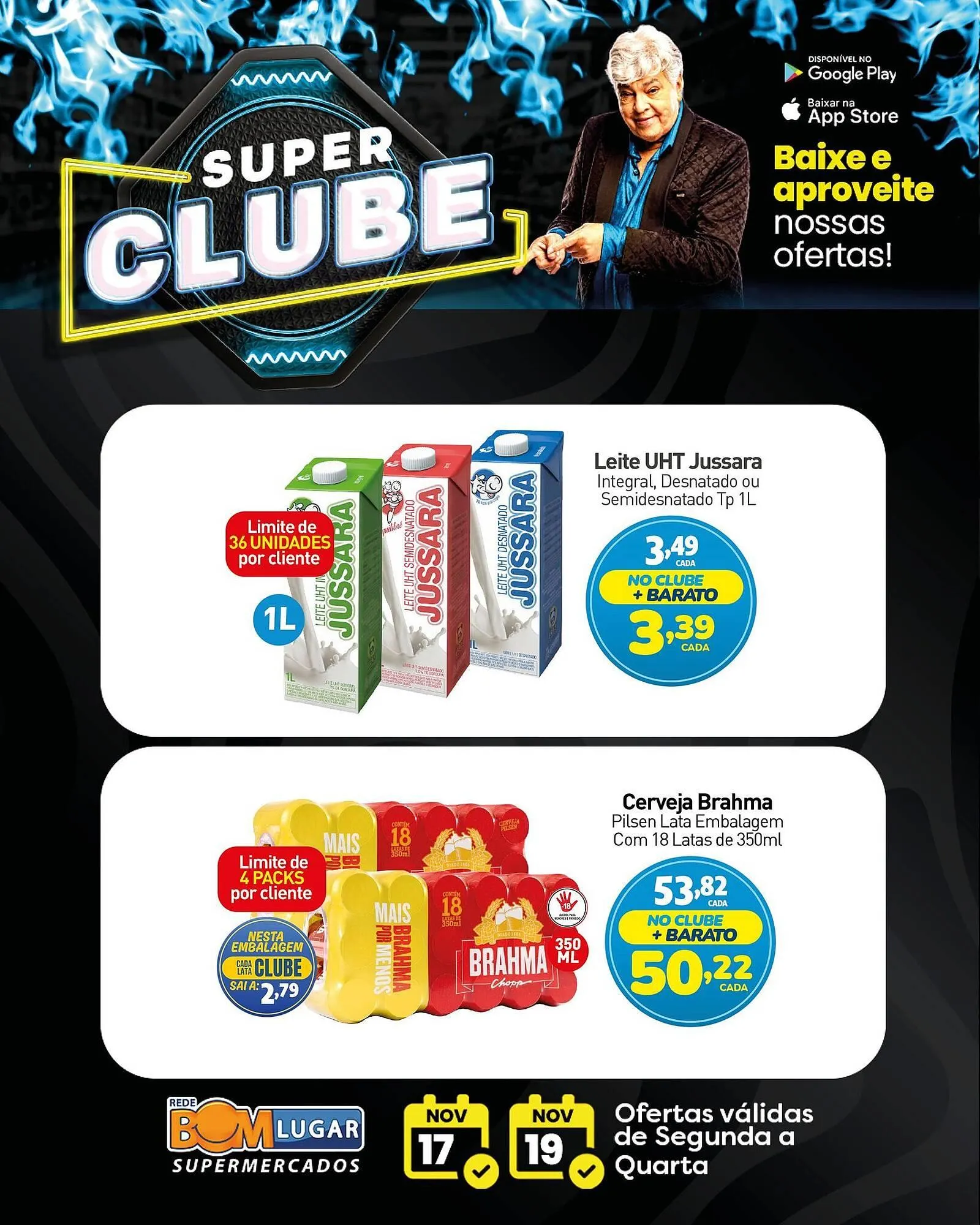 Encarte de Folheto Rede Bom Lugar 17 de novembro até 19 de novembro 2025 - Pagina 1