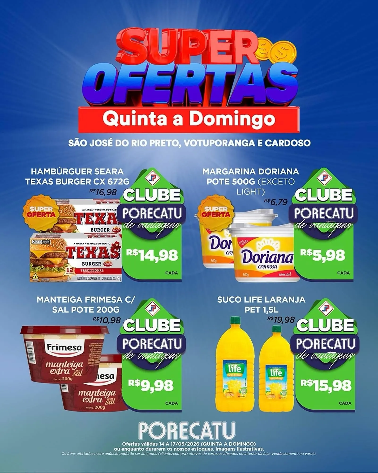 Encarte de Catálogo Supermercado Porecatu 14 de maio até 17 de maio 2026 - Pagina 11