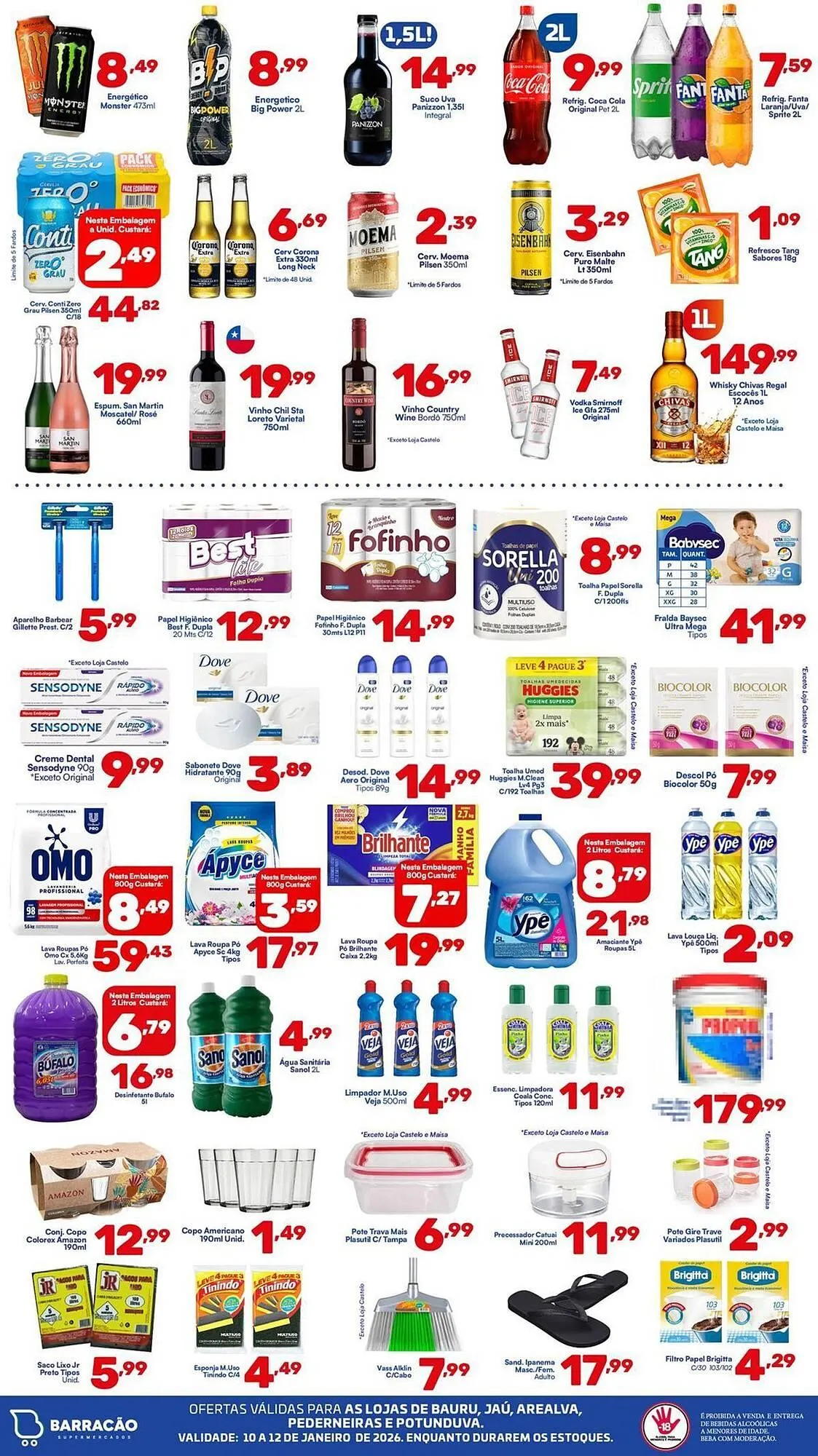 Encarte de Catálogo Barracão Supermercado 12 de janeiro até 12 de janeiro 2026 - Pagina 6
