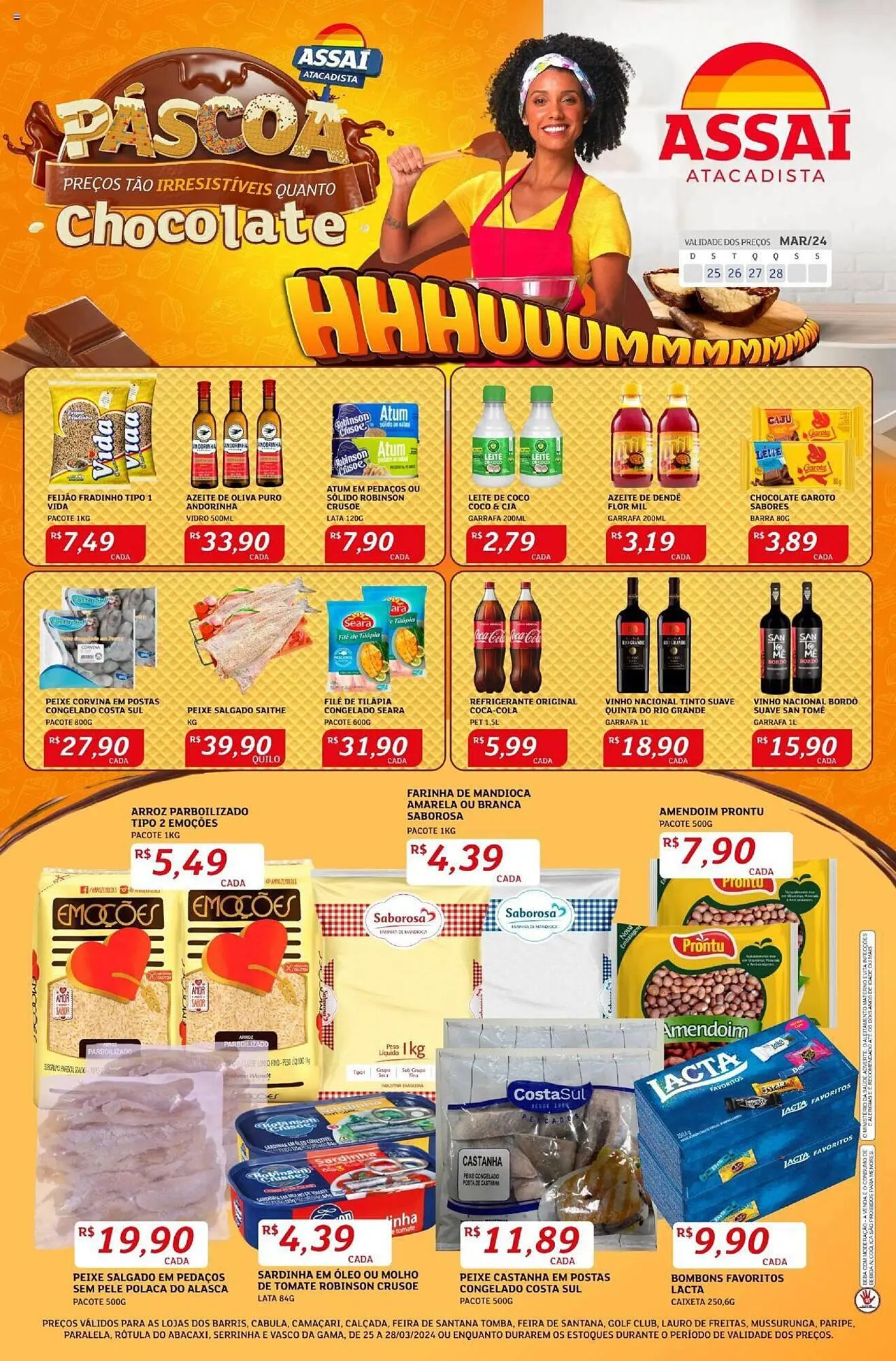 Encarte de Catálogo Assaí Atacadista 25 de março até 28 de março 2024 - Pagina 1