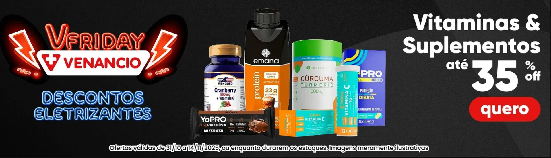 Encarte de Encarte Drogaria Venancio 4 de novembro até 7 de novembro 2025 - Pagina 2