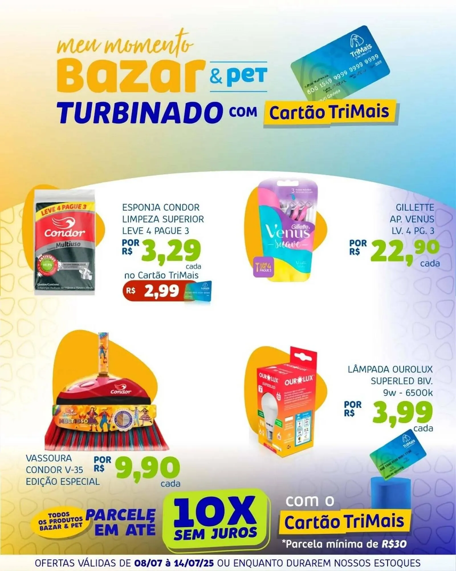 Encarte de Catálogo Trimais Supermercado 10 de julho até 14 de julho 2025 - Pagina 3