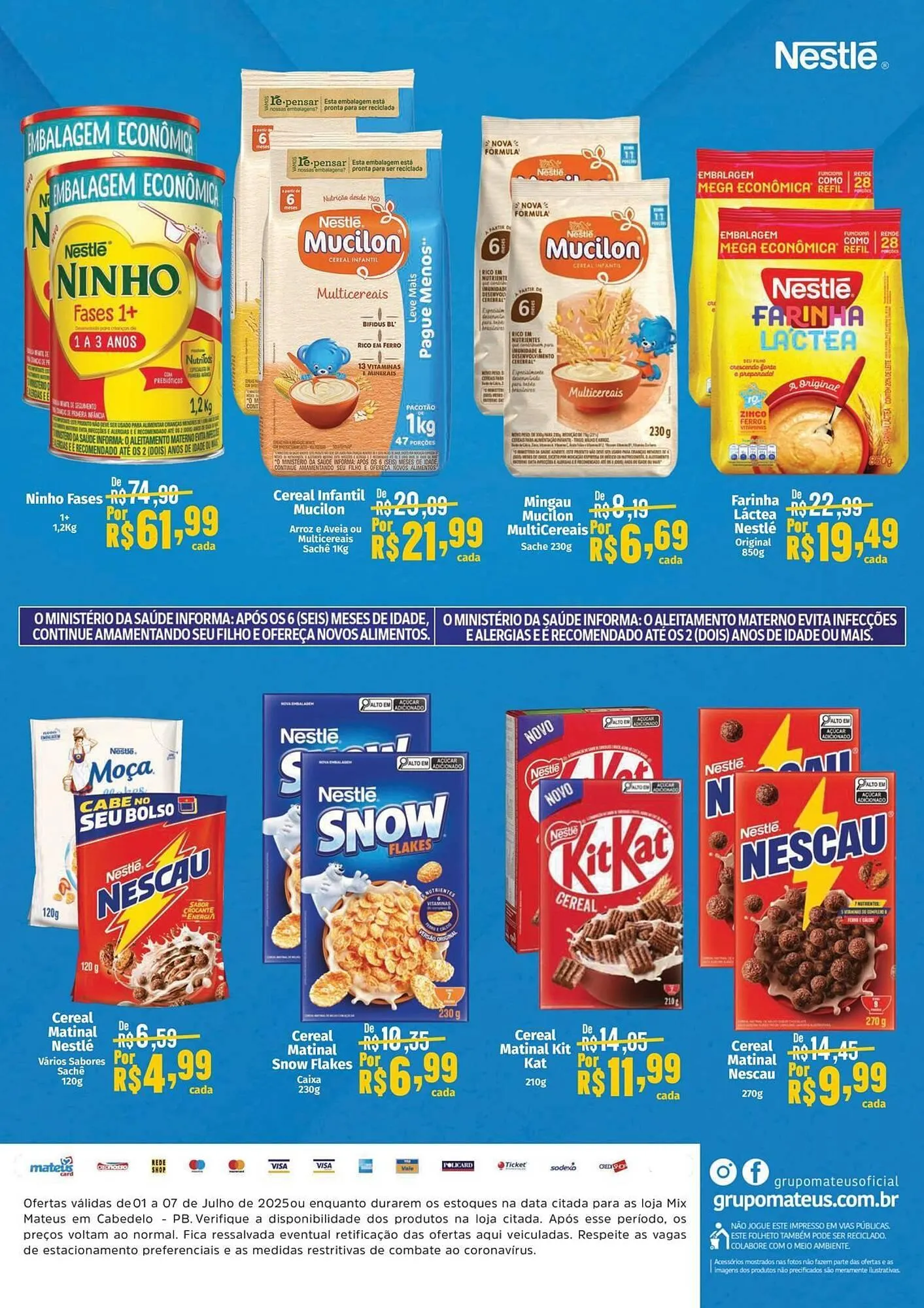 Encarte de Catálogo Supermercados Mateus 1 de julho até 7 de julho 2025 - Pagina 2