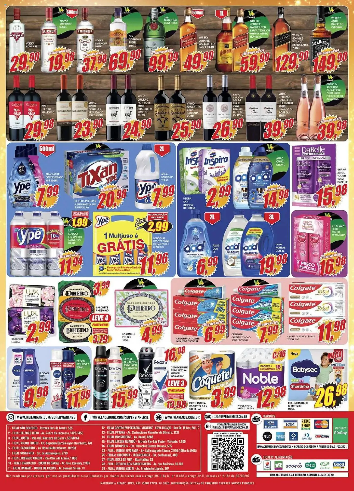 Encarte de Encarte Vianense Supermercados 13 de março até 20 de março 2026 - Pagina 4