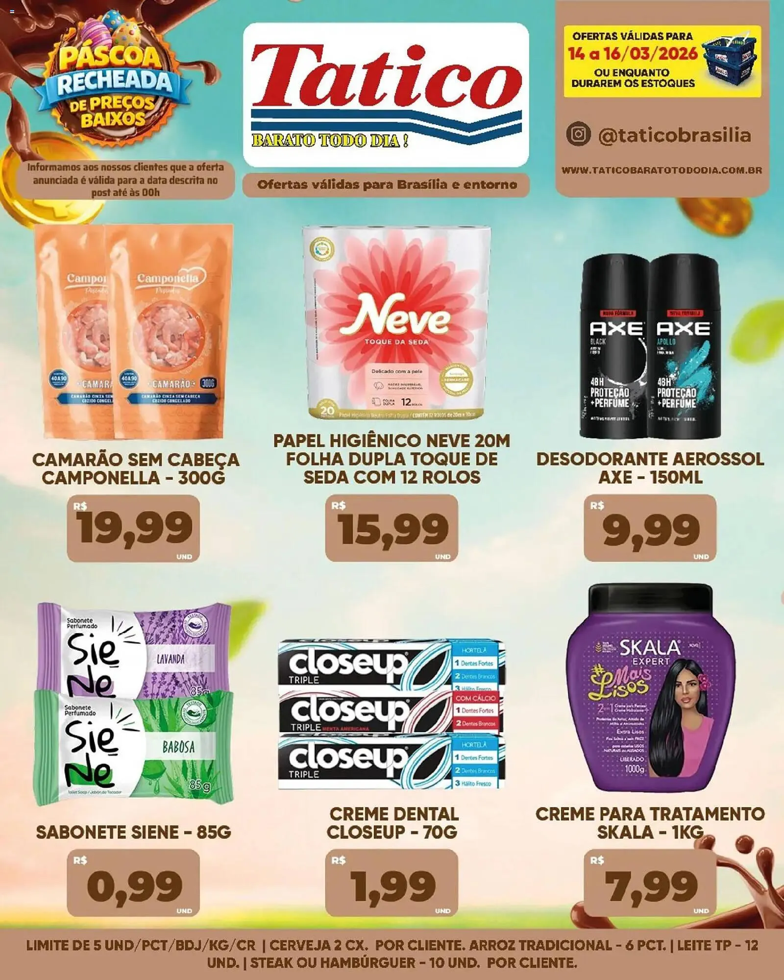Encarte de Tabloide Tatico 14 de março até 16 de março 2026 - Pagina 19