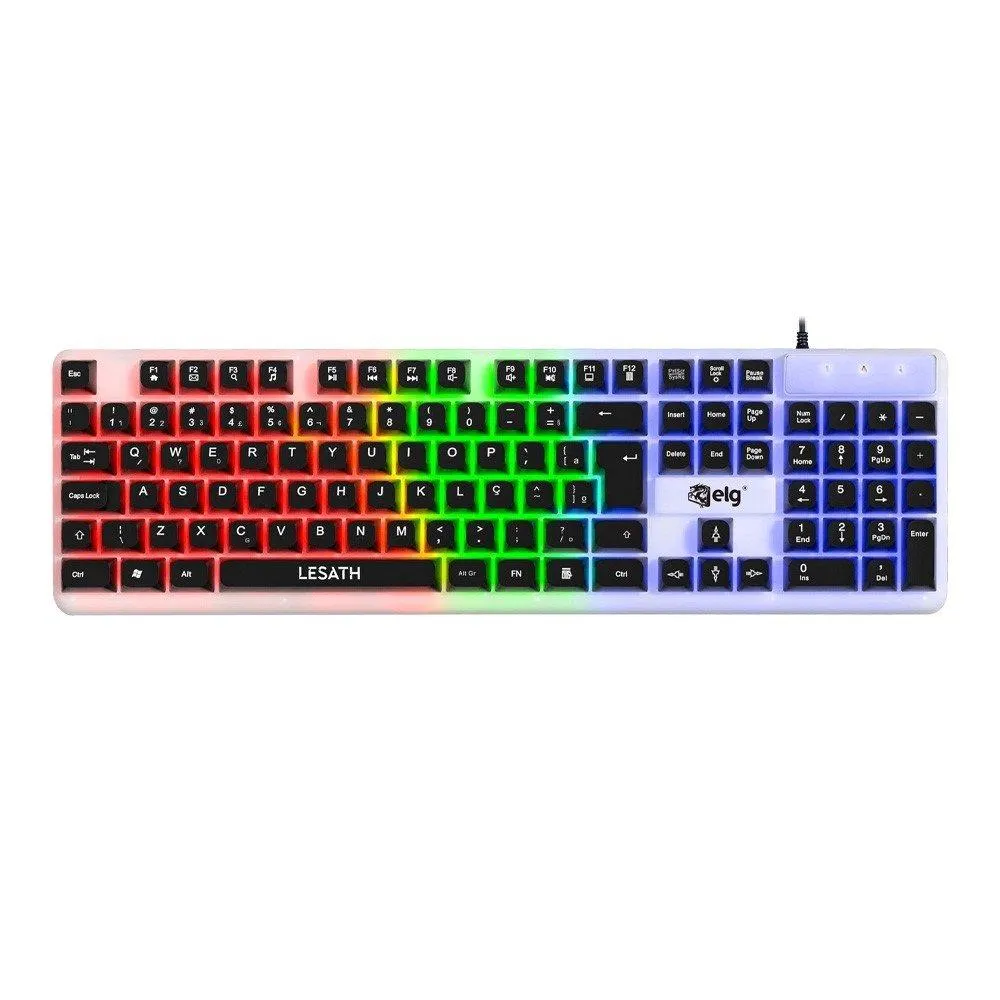 Teclado Gamer ELG Lesath TGLH