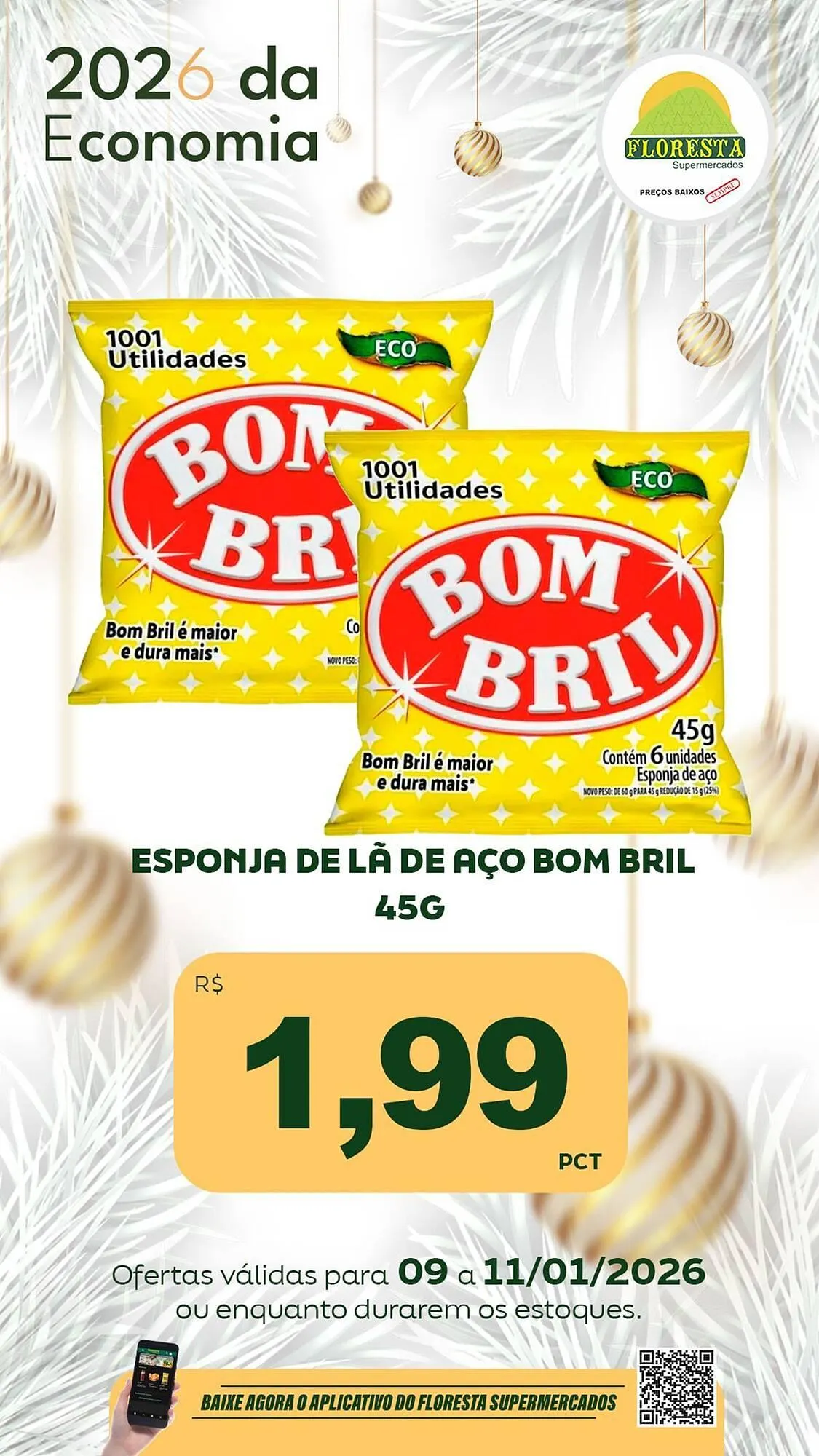 Encarte de Catálogo Floresta Supermercados 8 de janeiro até 10 de janeiro 2026 - Pagina 54