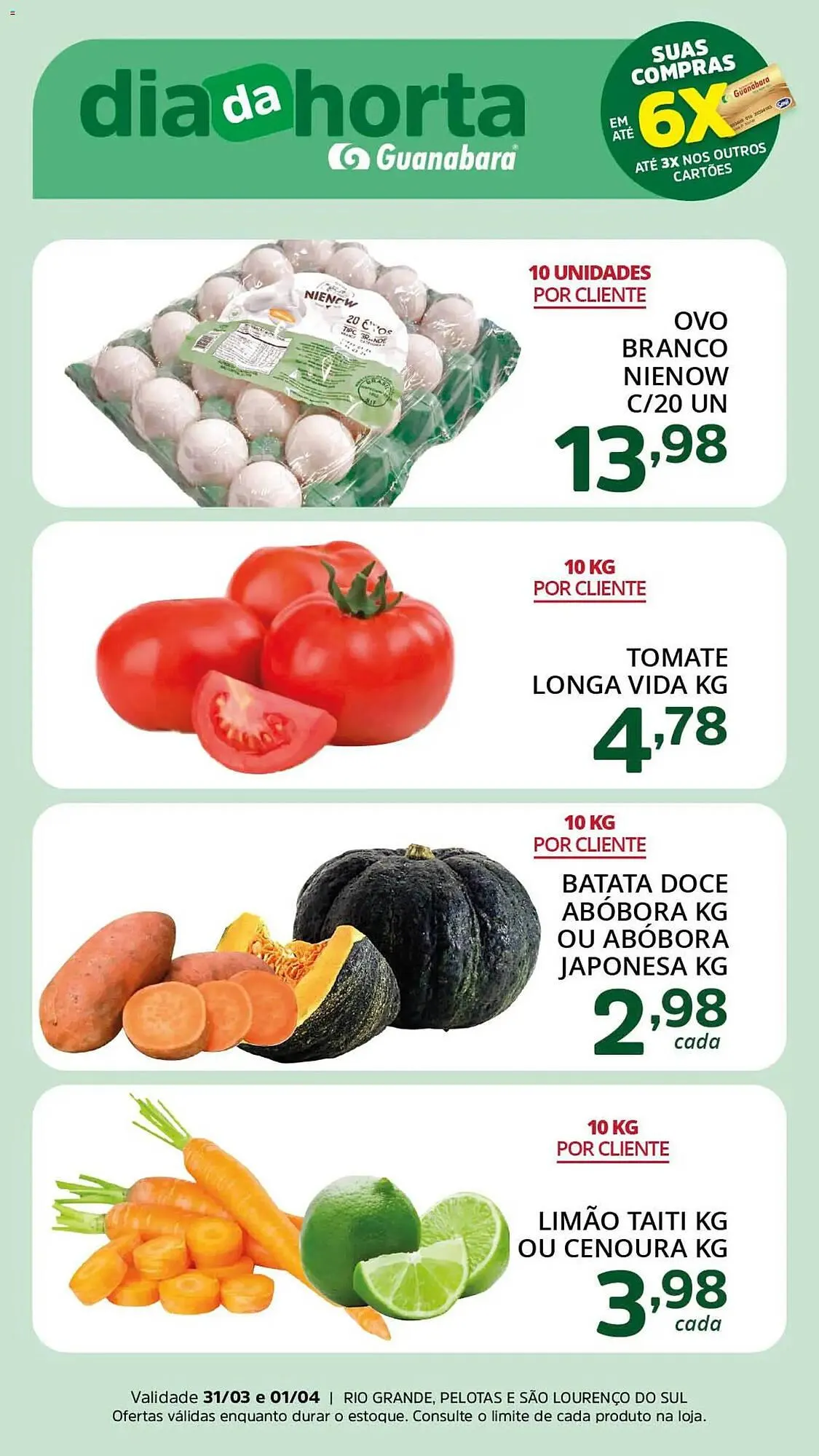 Encarte de Encarte Supermercados Guanabara 31 de março até 2 de abril 2026 - Pagina 3