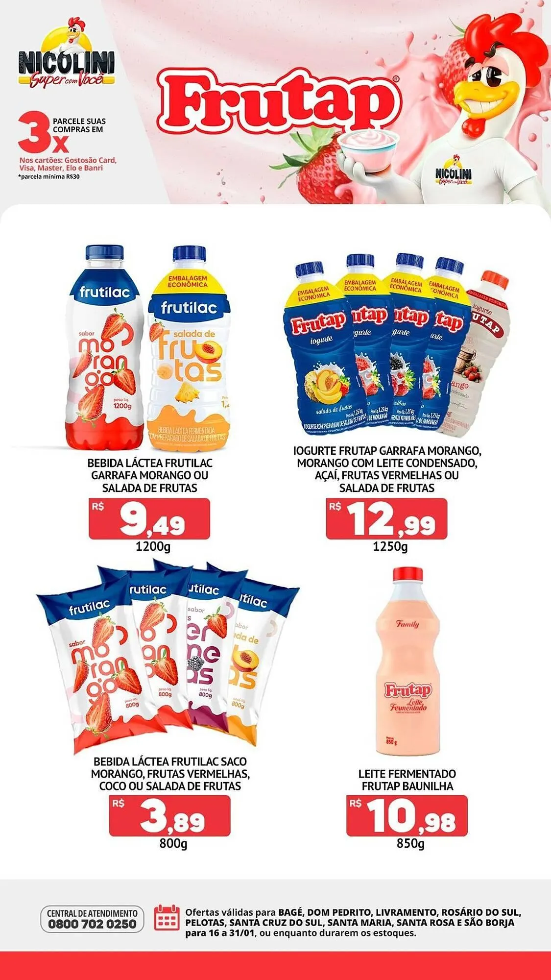 Encarte de Catálogo Super Nicolini 16 de janeiro até 17 de janeiro 2026 - Pagina 8
