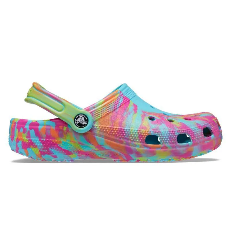 Sandália Crocs Classic Marbled Clog NEPTUNE/MULTI