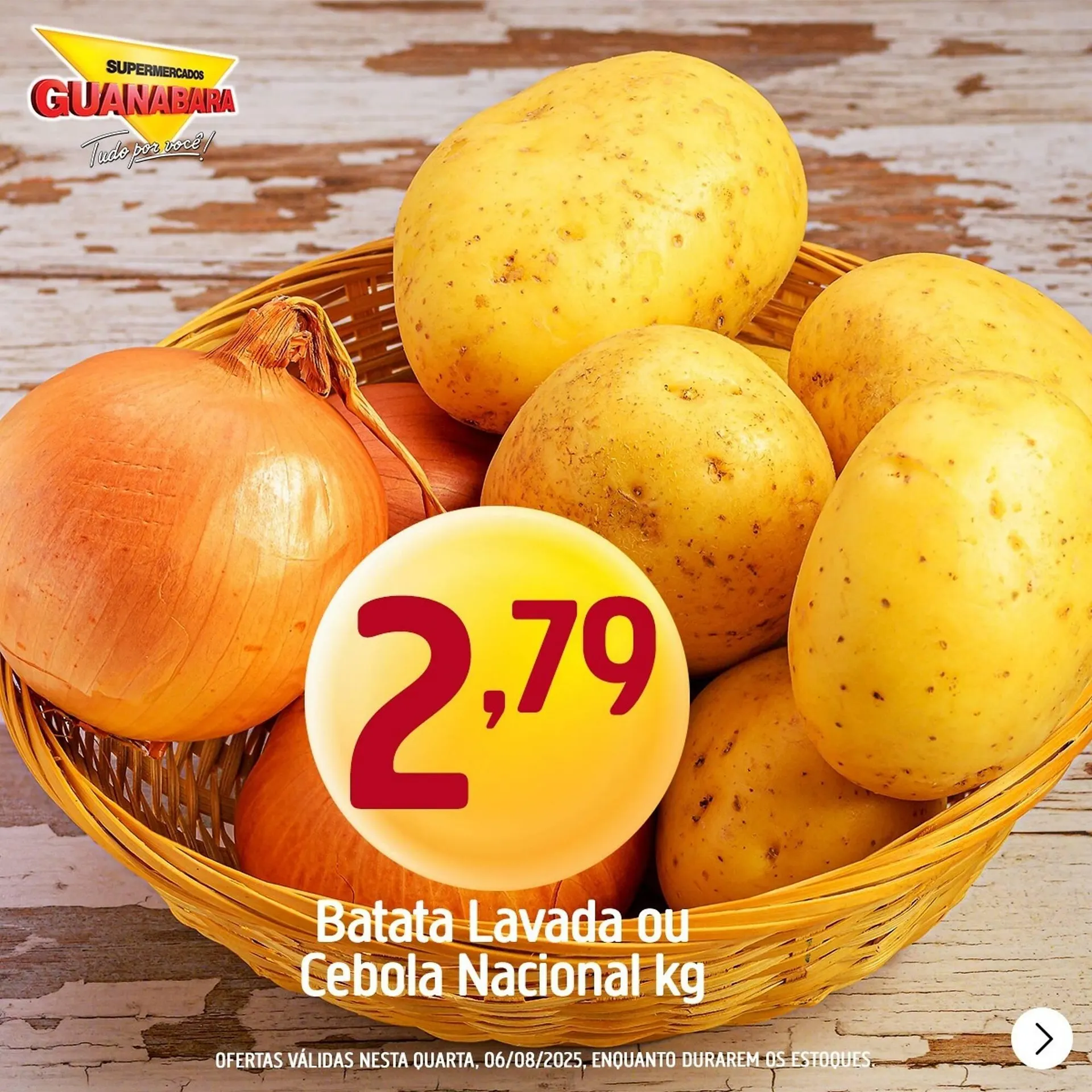 Encarte de Catálogo Supermercados Guanabara 6 de agosto até 6 de agosto 2025 - Pagina 1