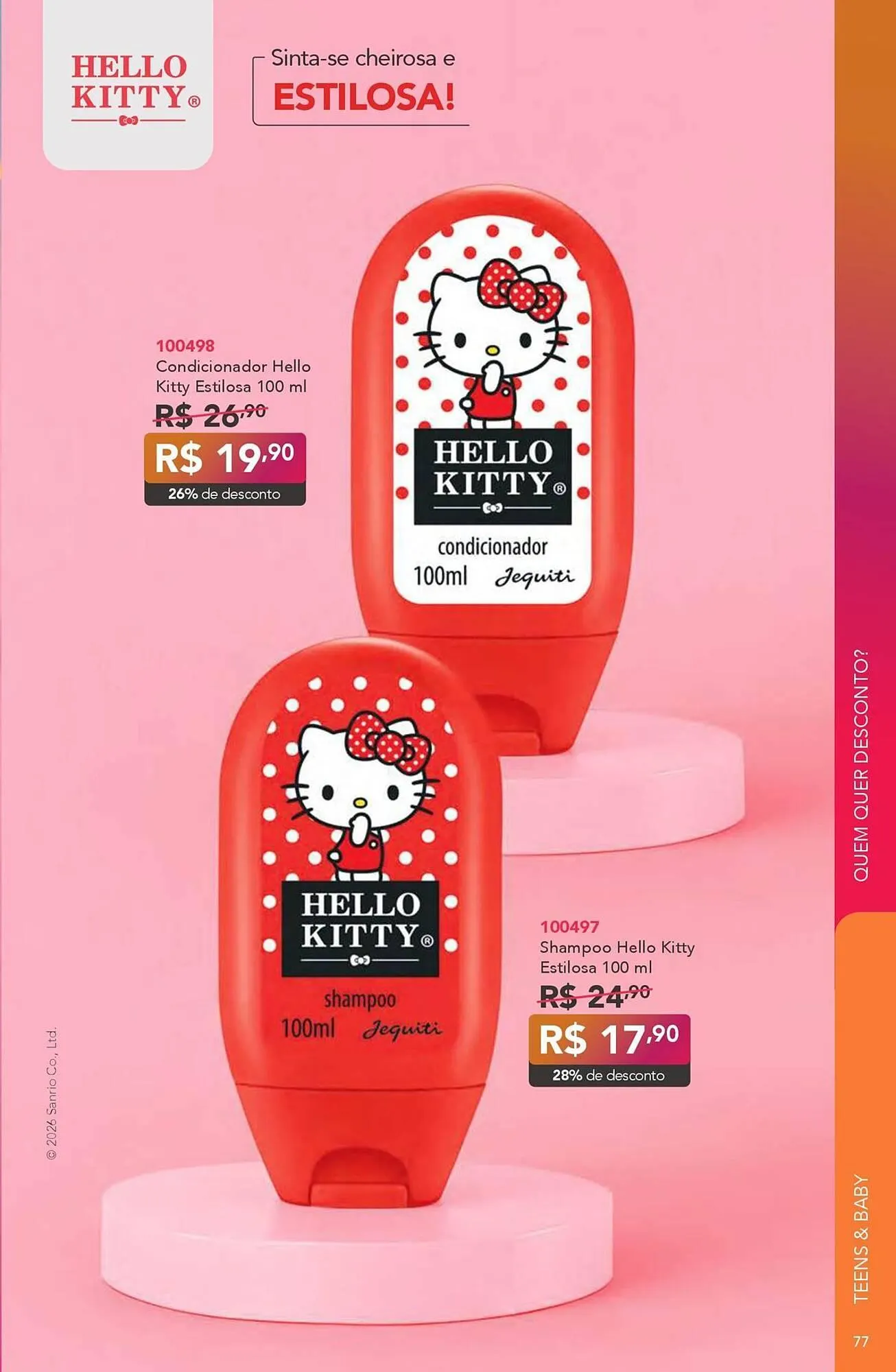 Encarte de Catálogo Jequiti 30 de dezembro até 1 de janeiro 2026 - Pagina 77