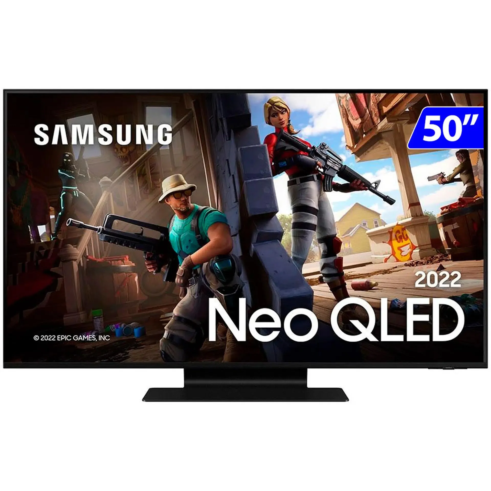 Smart TV Samsung Neo QLED 50" 4K Wi-Fi Tizen Comando de Voz QN50QN90BAGXZD