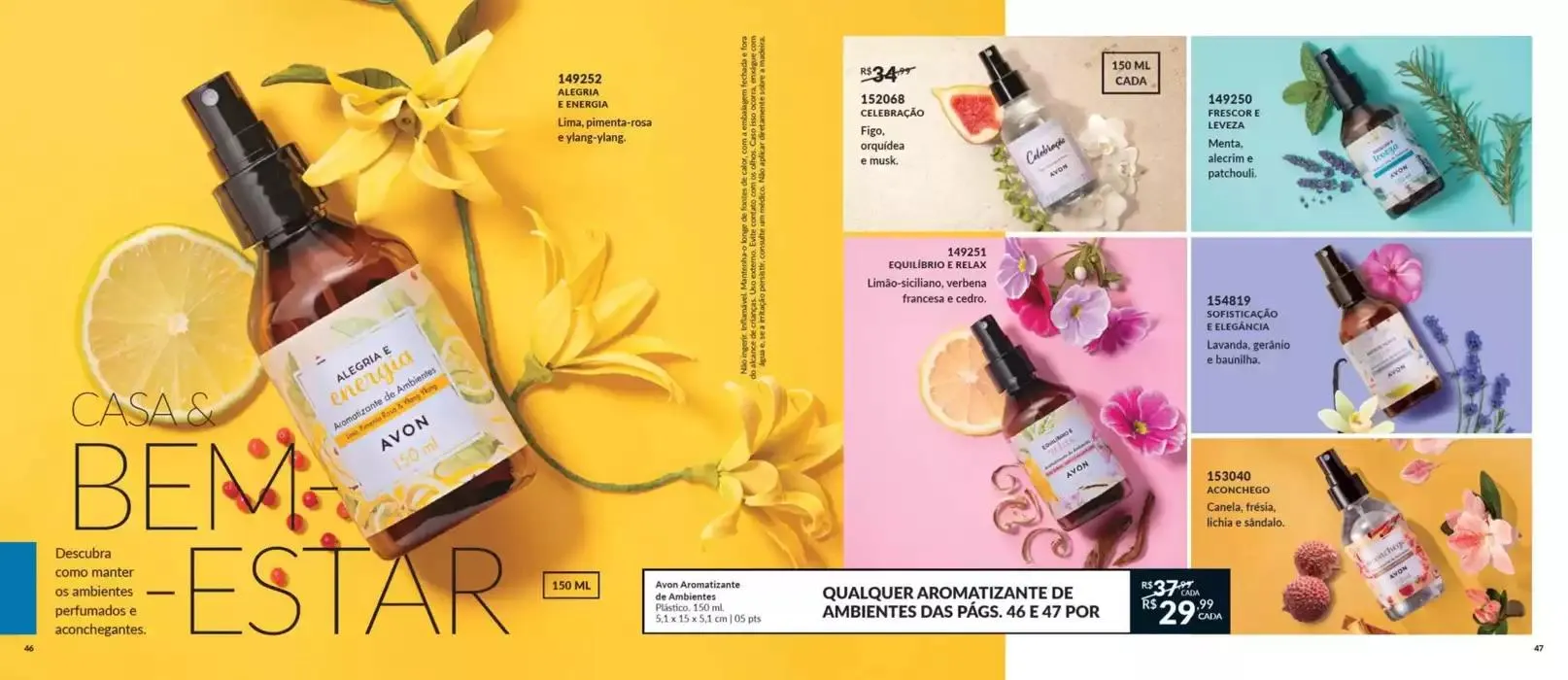 Encarte de Avon Revista Casa & Estilo Ciclo 18/2024 2 de outubro até 31 de dezembro 2024 - Pagina 16