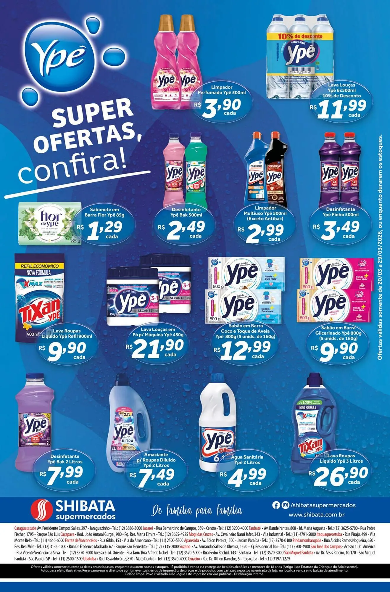 Encarte de Folheto Shibata Supermercados 20 de março até 29 de março 2026 - Pagina 2