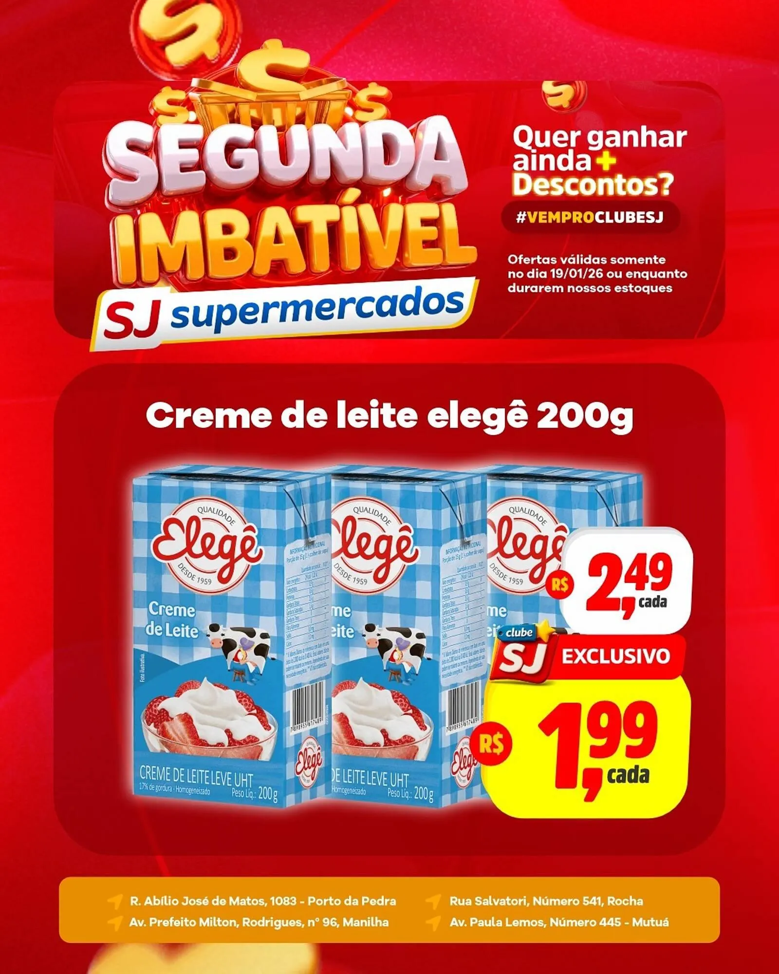 Encarte de Encarte Sj Supermercados 19 de janeiro até 19 de janeiro 2026 - Pagina 4