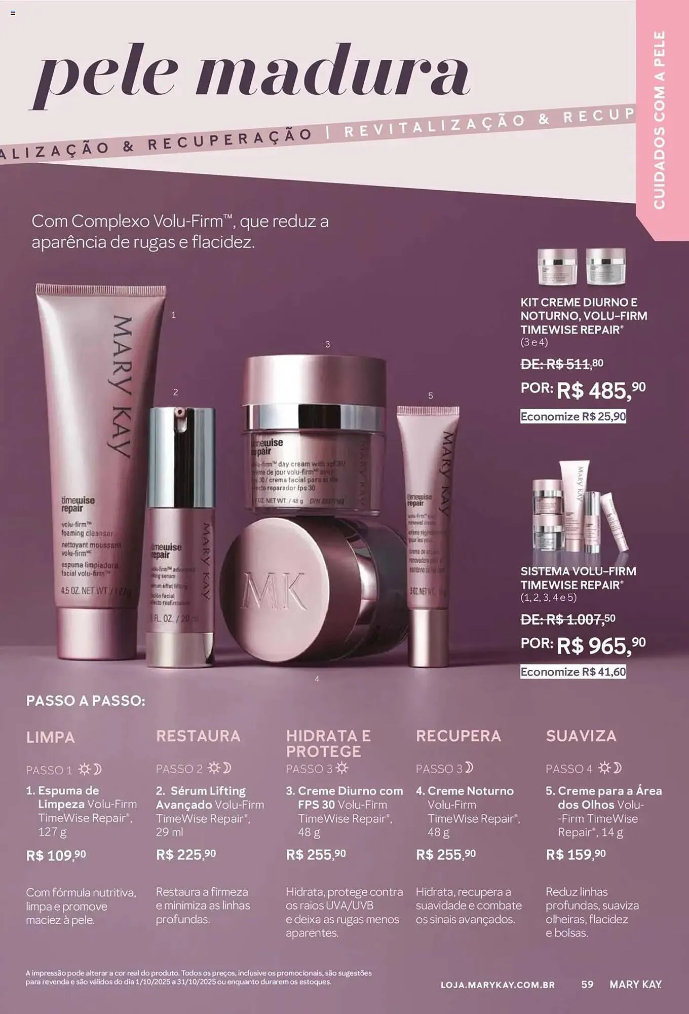 Encarte de Revista Mary Kay 1 de outubro até 1 de novembro 2025 - Pagina 59
