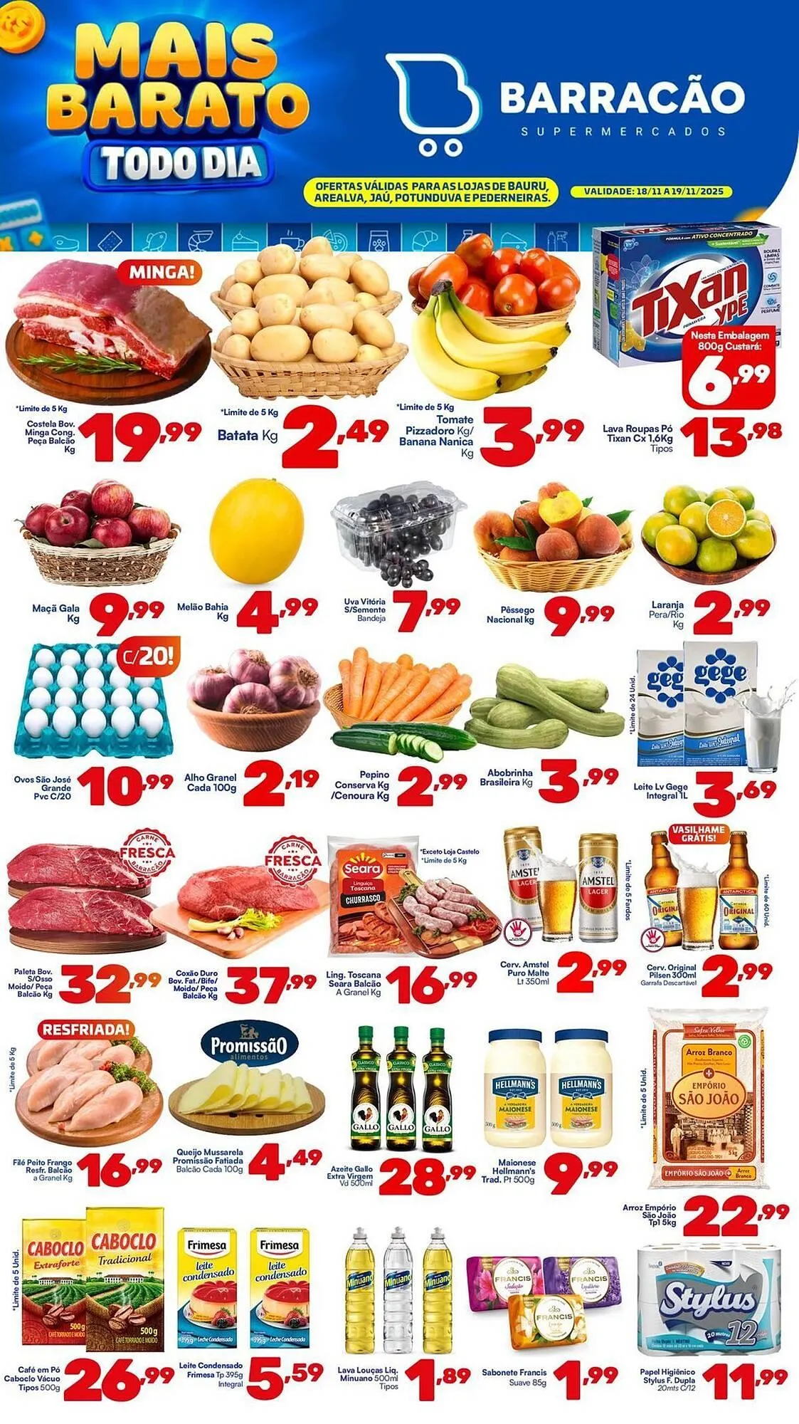 Encarte de Catálogo Barracão Supermercado 18 de novembro até 19 de novembro 2025 - Pagina 5