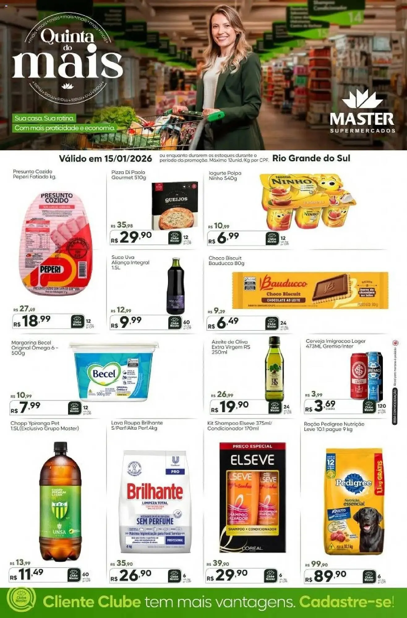 Encarte de Folheto Master Supermercados 15 de janeiro até 15 de janeiro 2026 - Pagina 1