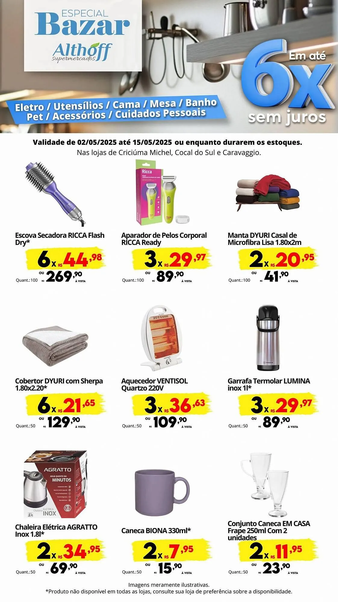 Encarte de Catálogo Althoff Supermercados 2 de maio até 15 de maio 2025 - Pagina 2