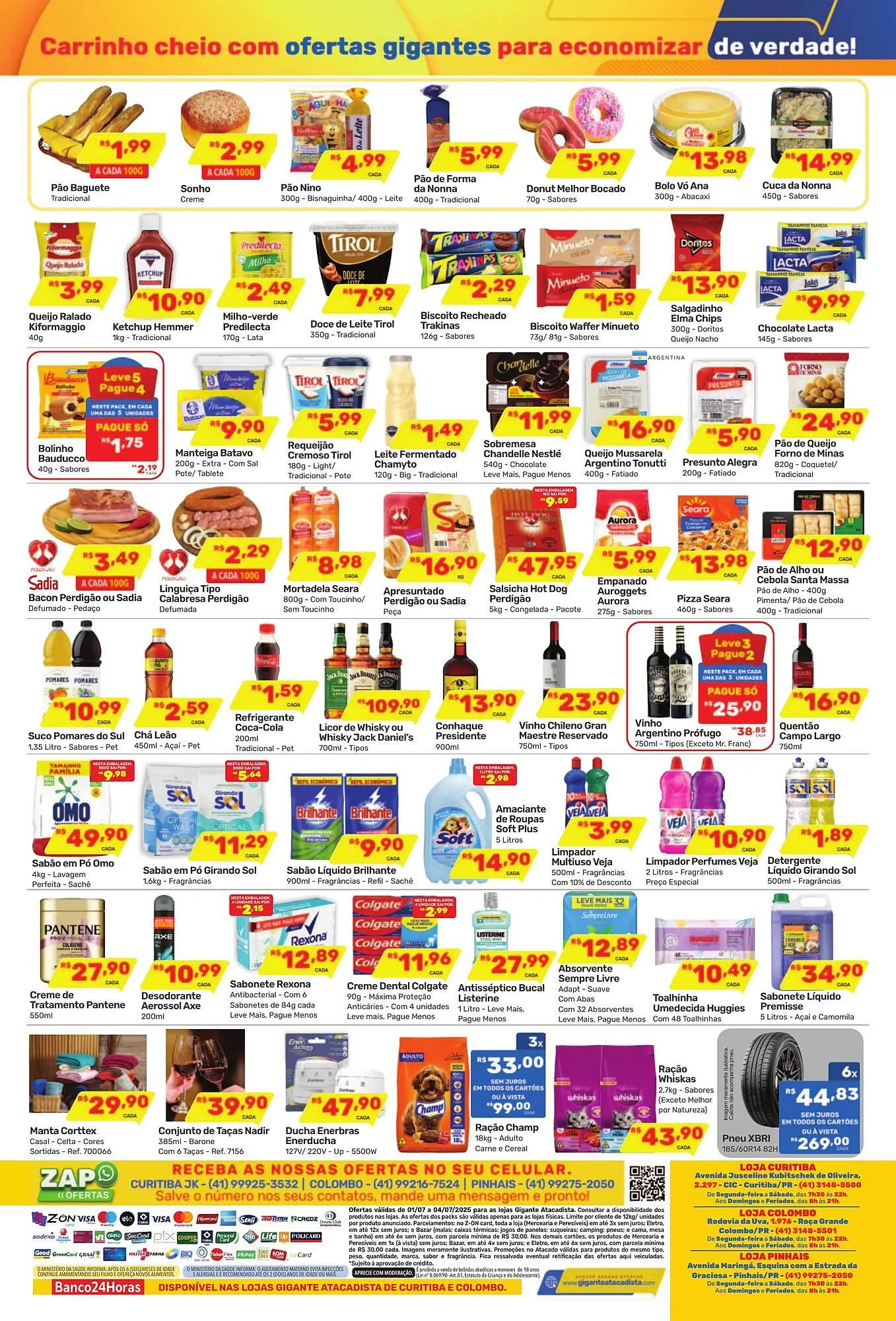 Encarte de Catálogo Gigante Atacadista 1 de julho até 4 de julho 2025 - Pagina 2