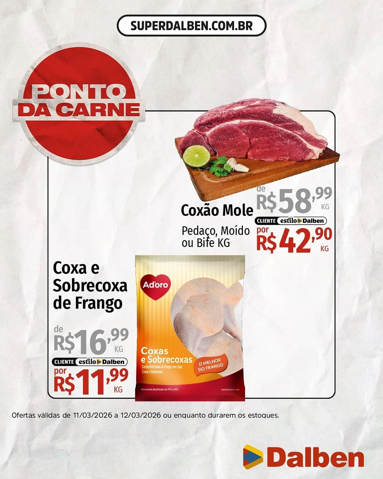 Encarte de Catálogo Supermercado Dalben 11 de março até 12 de março 2026 - Pagina 2