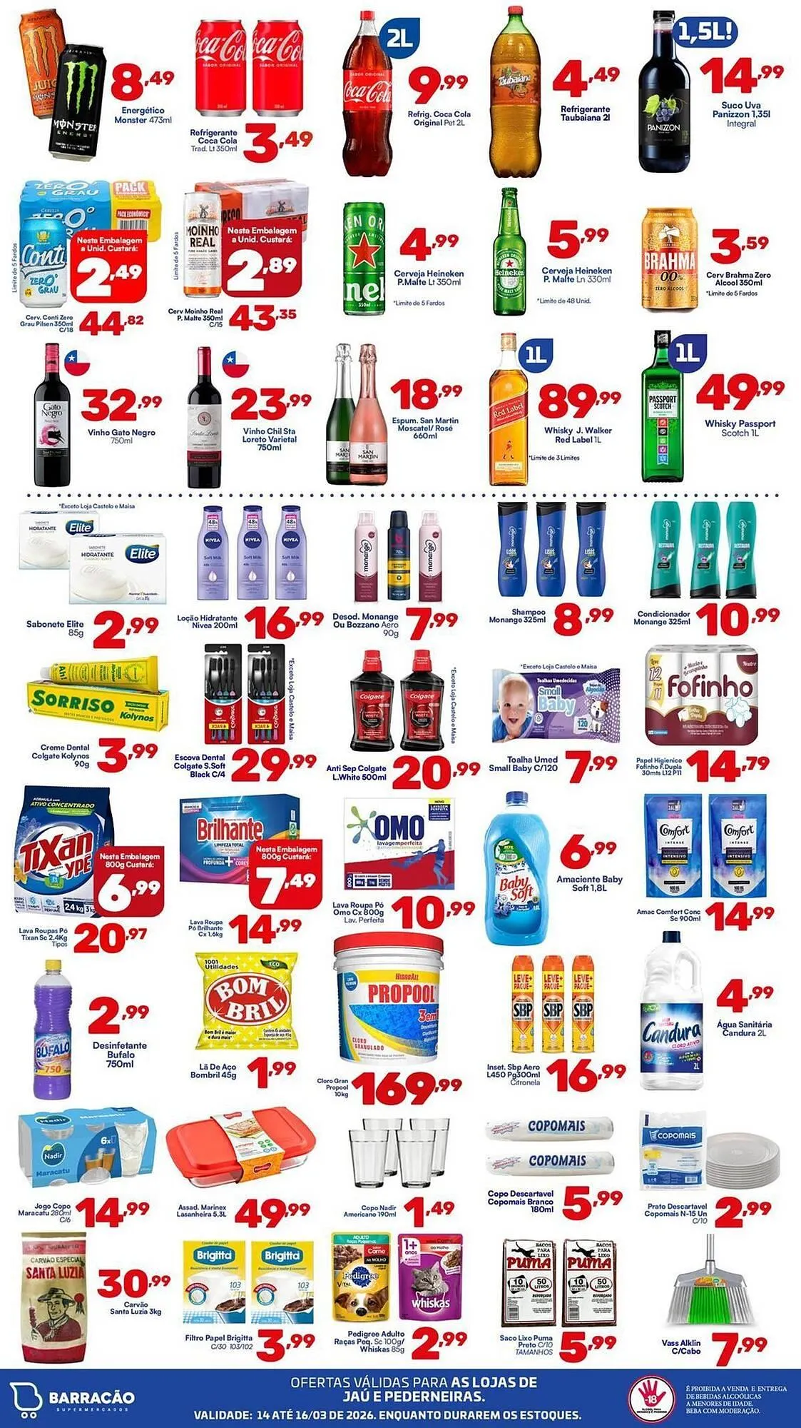 Encarte de Catálogo Barracão Supermercado 14 de março até 16 de março 2026 - Pagina 6