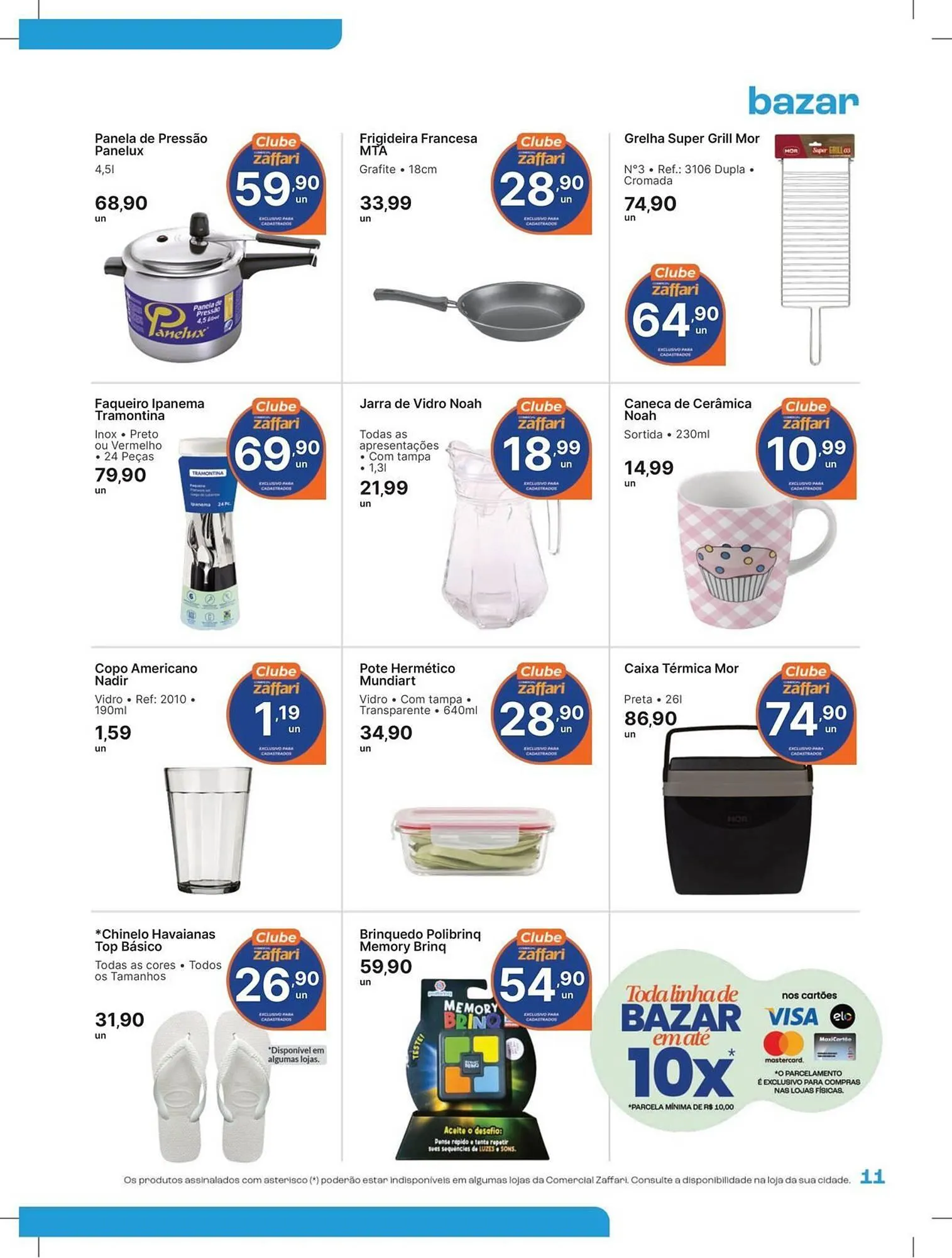 Encarte de Catálogo Comercial Zaffari 29 de agosto até 7 de setembro 2025 - Pagina 11
