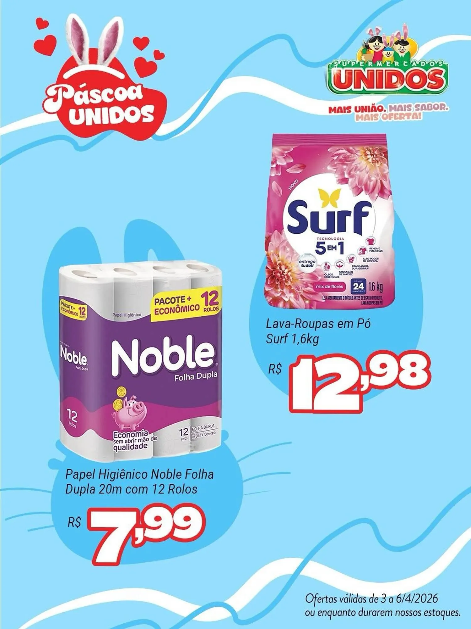 Encarte de Encarte Supermercados Unidos 3 de abril até 6 de abril 2026 - Pagina 4
