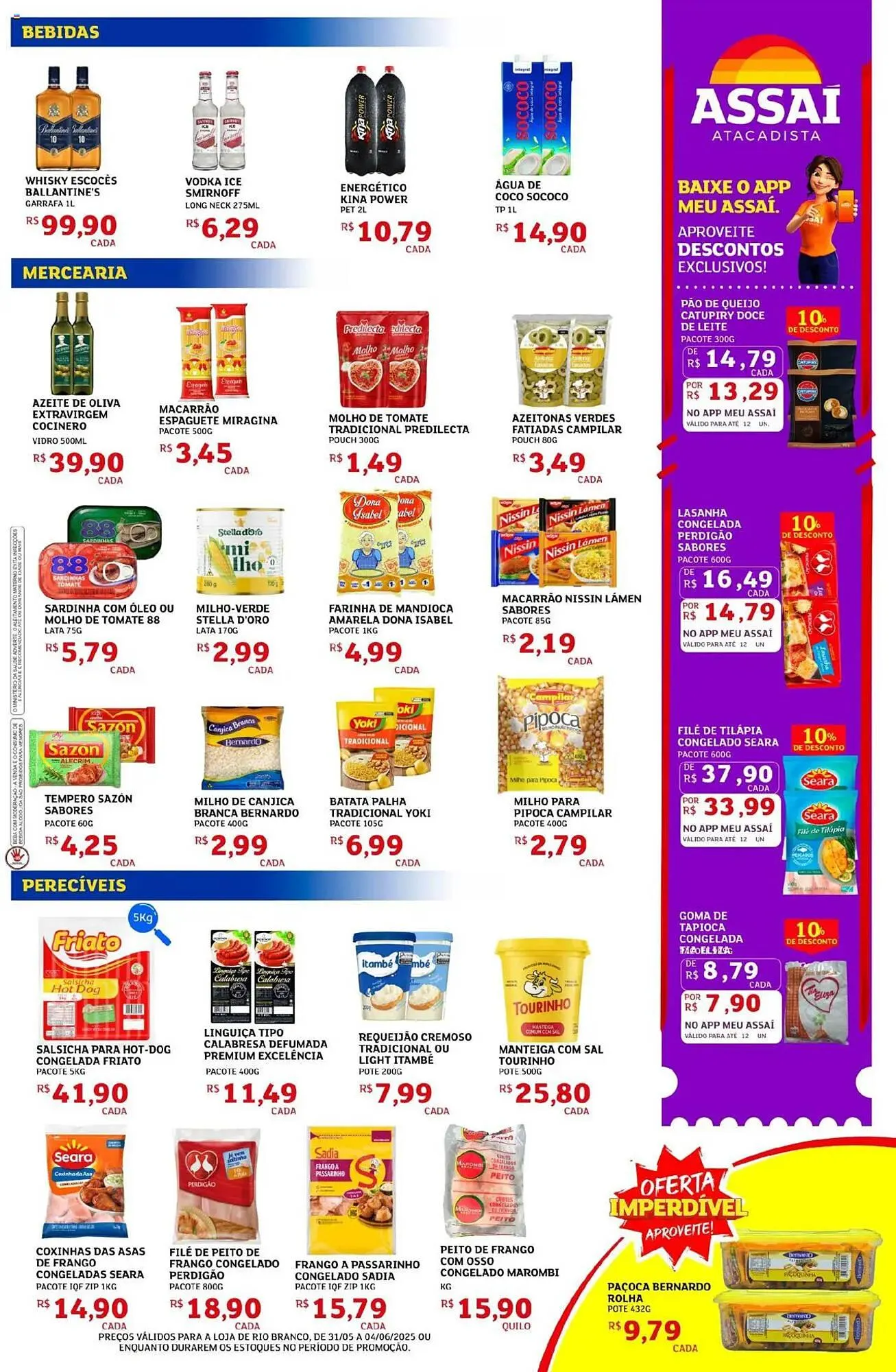 Encarte de Catálogo Assaí Atacadista 31 de maio até 4 de junho 2025 - Pagina 3