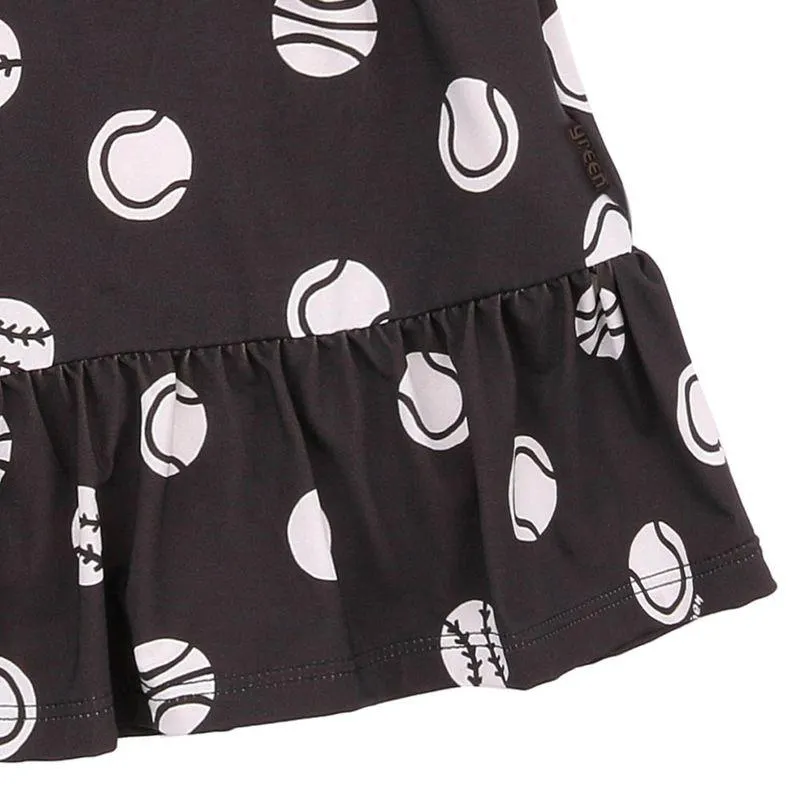 Saia Infantil Menina Play Art Chumbo