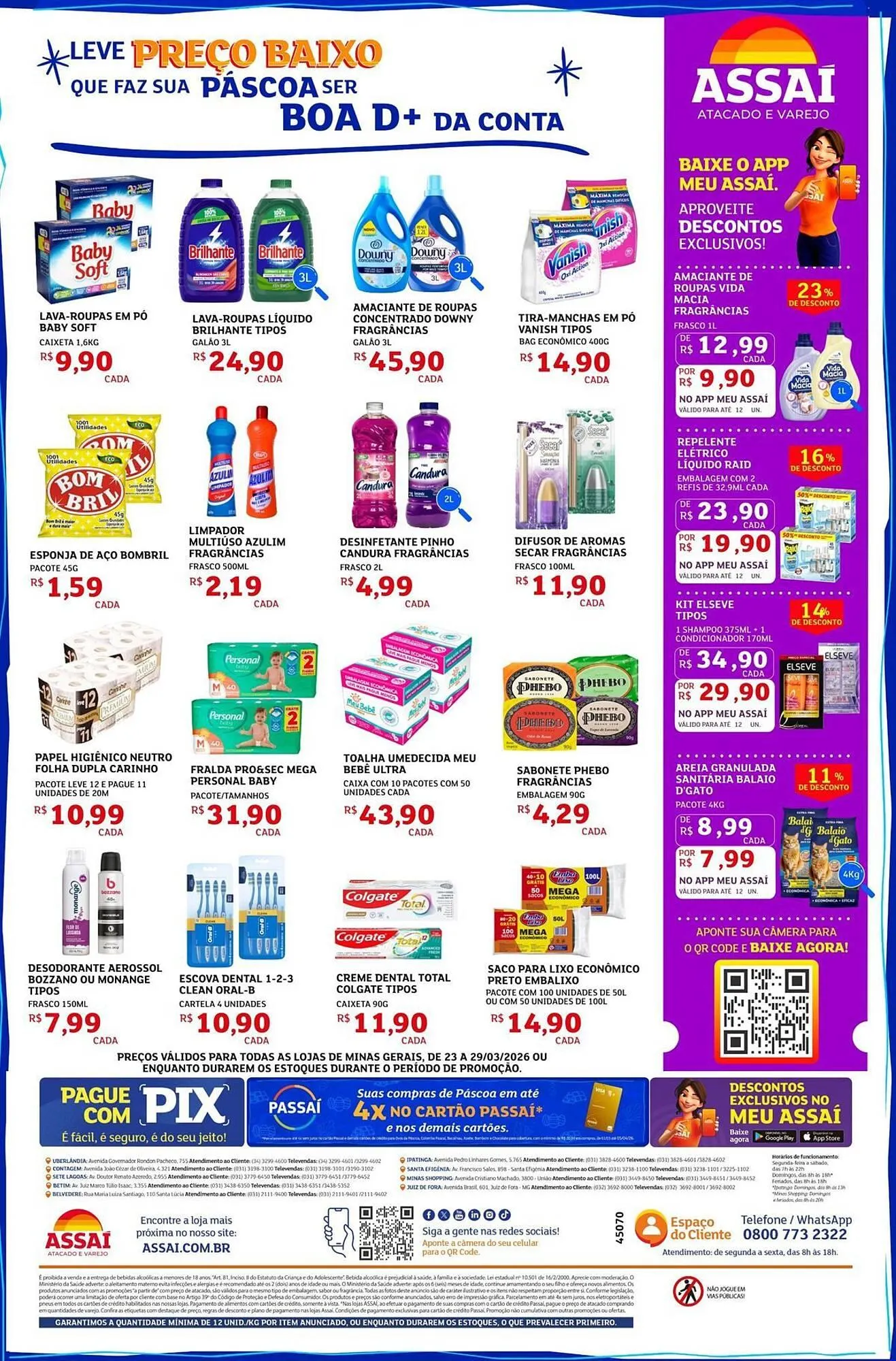 Encarte de Encarte Assaí Atacadista 23 de março até 29 de março 2026 - Pagina 4