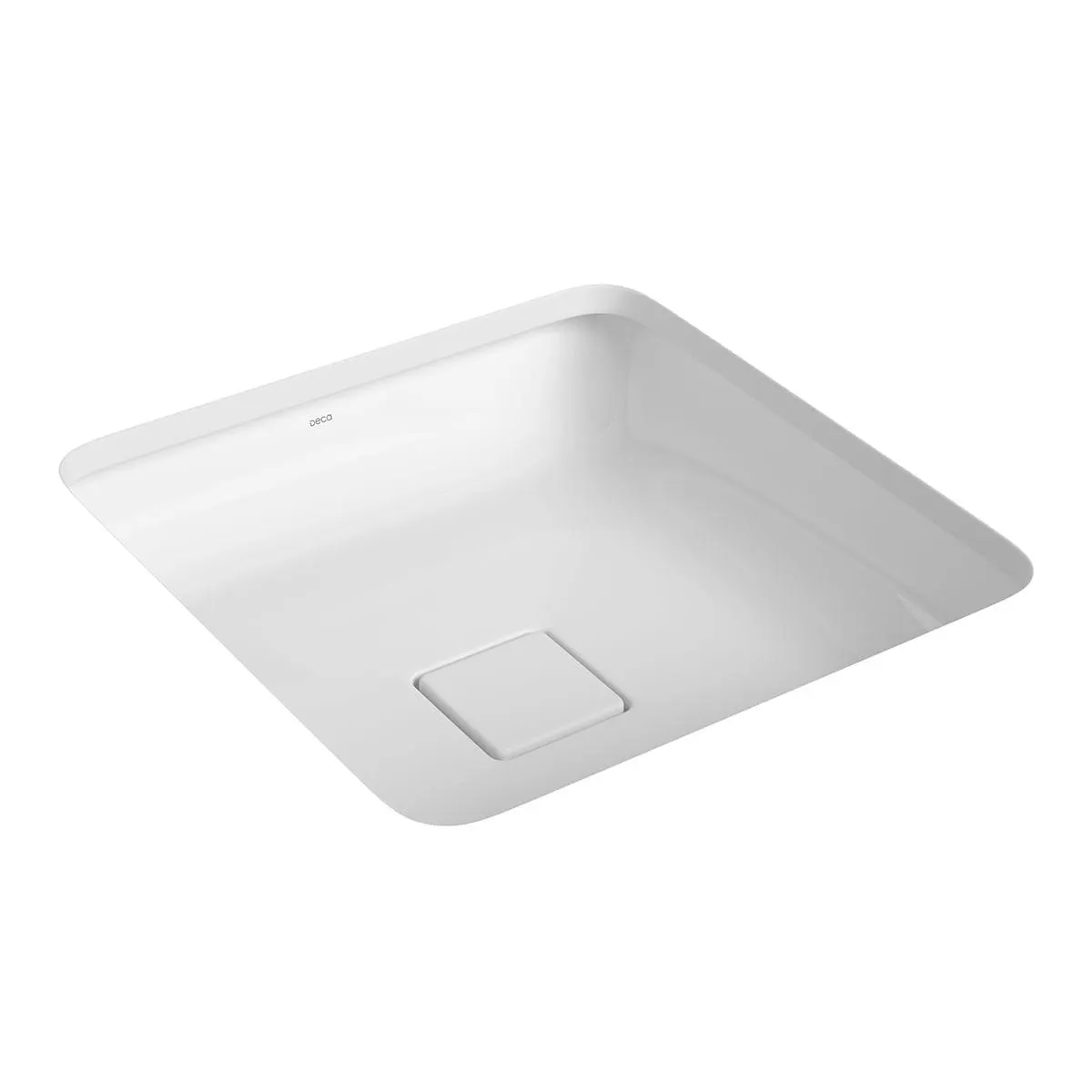 Cuba de Embutir Quadrada Deca Branco 40 x 40cm
