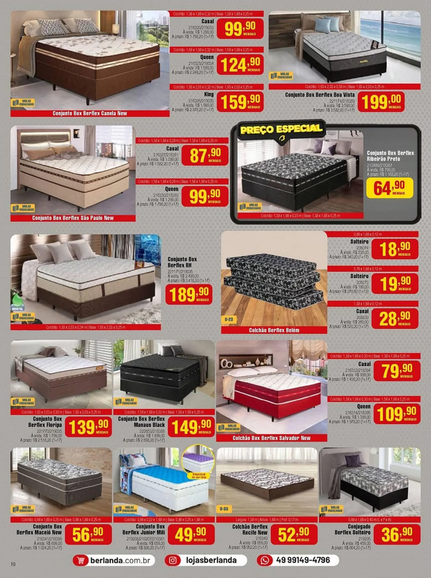 Encarte de Catálogo Berlanda 14 de novembro até 30 de novembro 2025 - Pagina 10