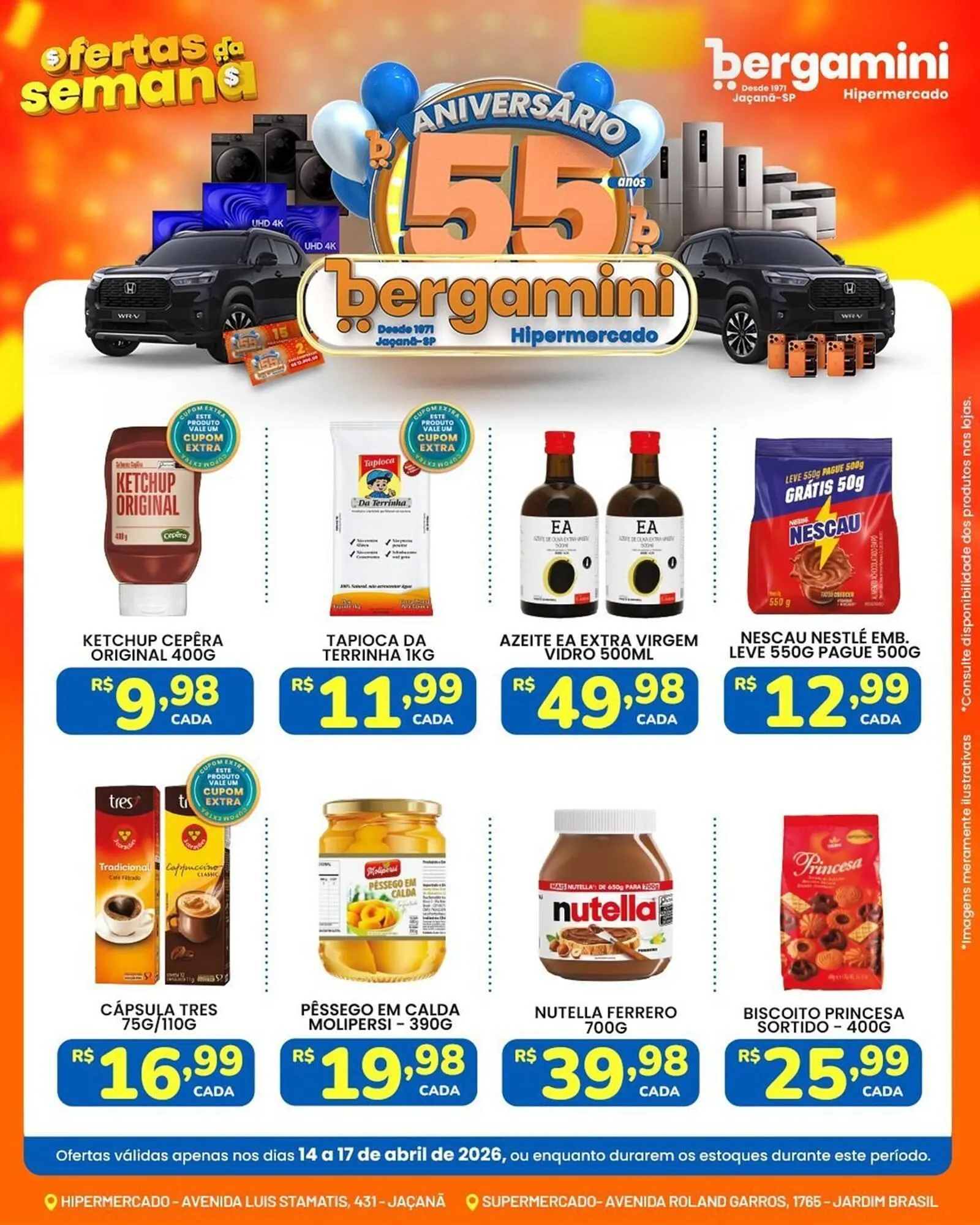 Encarte de Catálogo Supermercado Bergamini 14 de abril até 17 de abril 2026 - Pagina 5