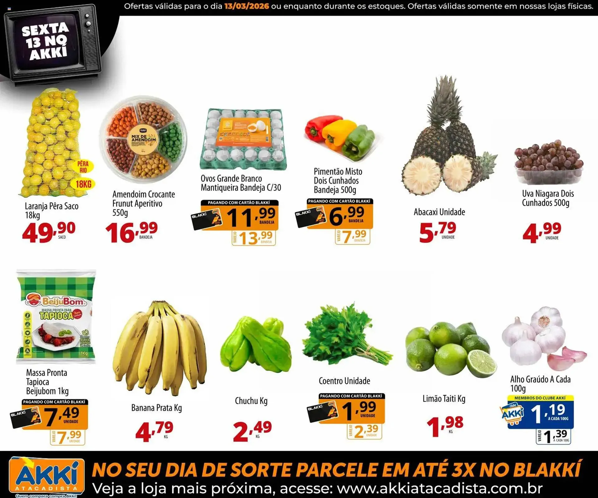 Encarte de Folheto Akki Atacadista 13 de março até 13 de março 2026 - Pagina 5
