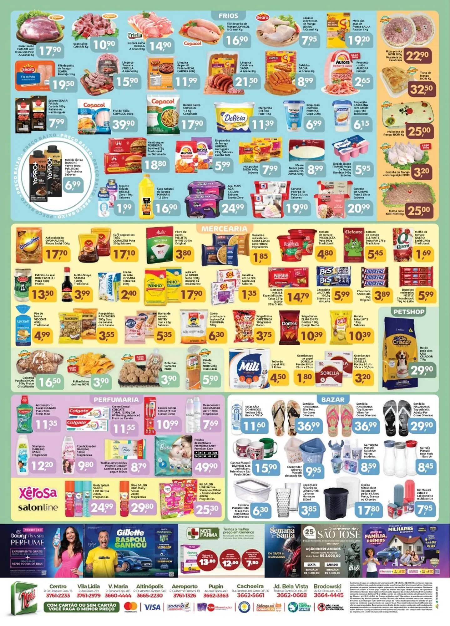 Encarte de Catálogo Supermercados Nori 19 de março até 25 de março 2026 - Pagina 2