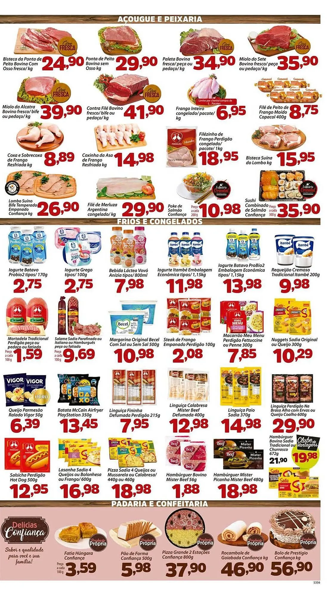Encarte de Catálogo Confiança Supermercados 15 de agosto até 18 de agosto 2025 - Pagina 3