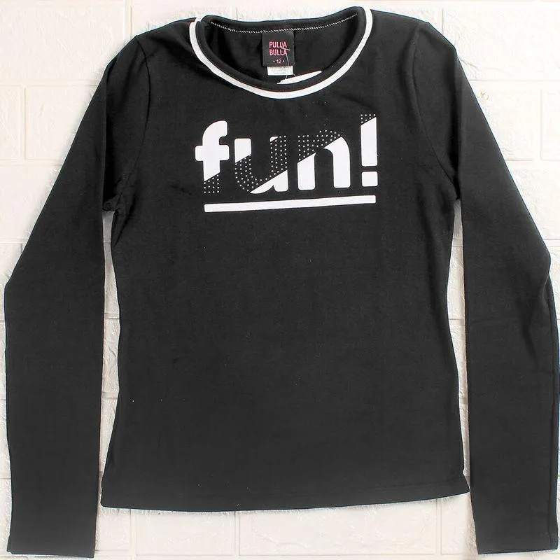 Blusa Manga Longa Fun - 47506