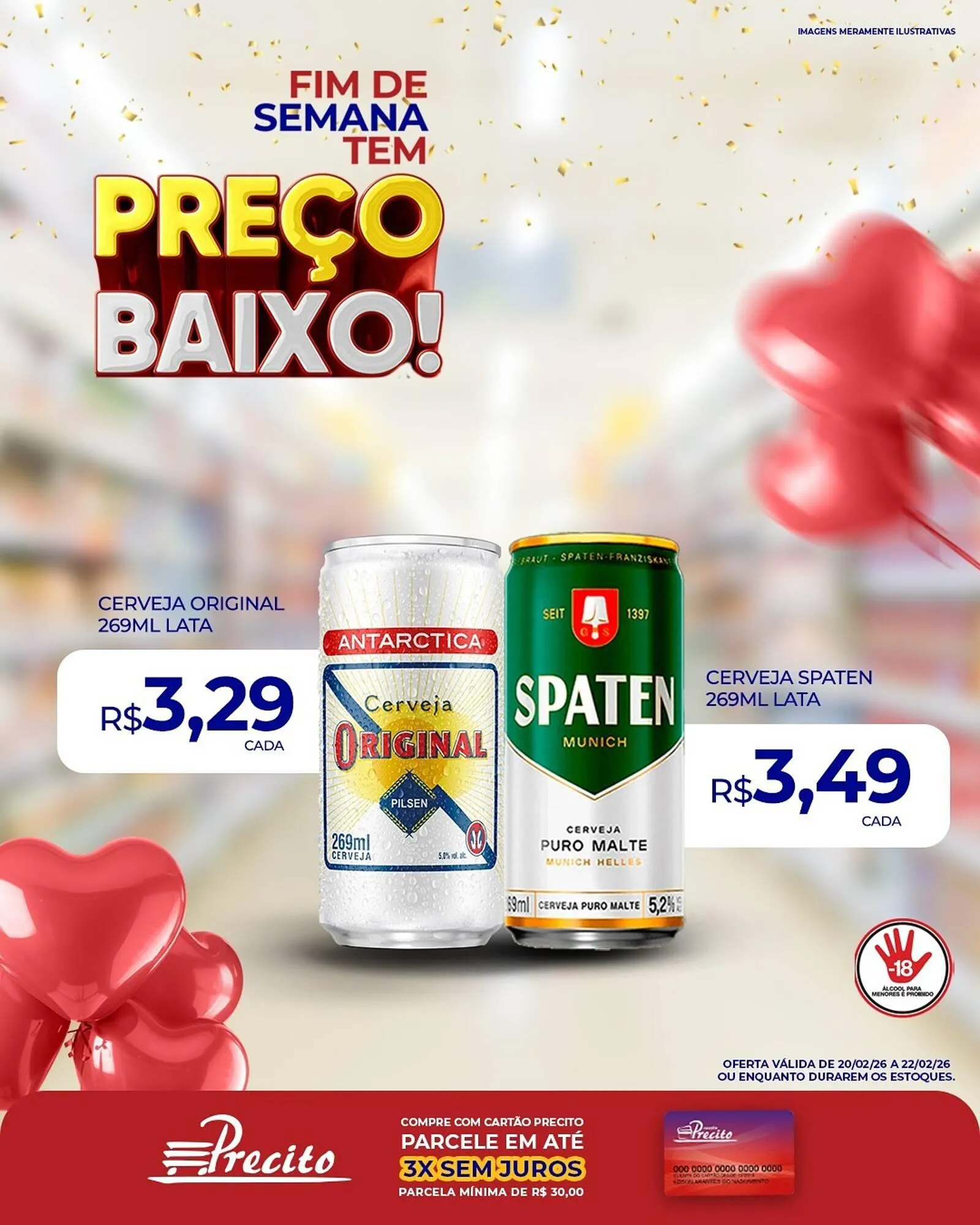 Encarte de Catálogo Supermercado Precito 20 de fevereiro até 22 de fevereiro 2026 - Pagina 2