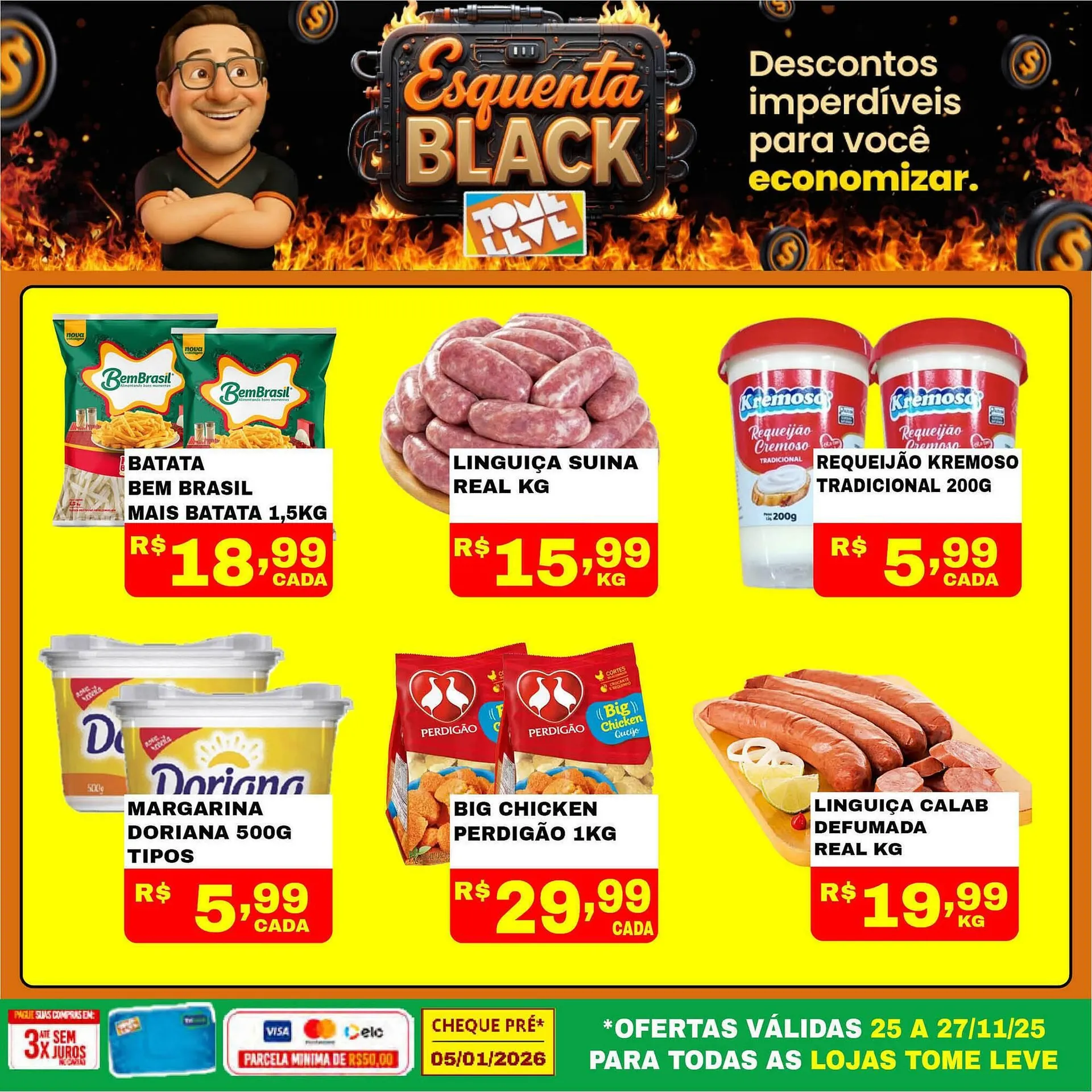 Encarte de Catálogo Tome Leve 25 de novembro até 27 de novembro 2025 - Pagina 1
