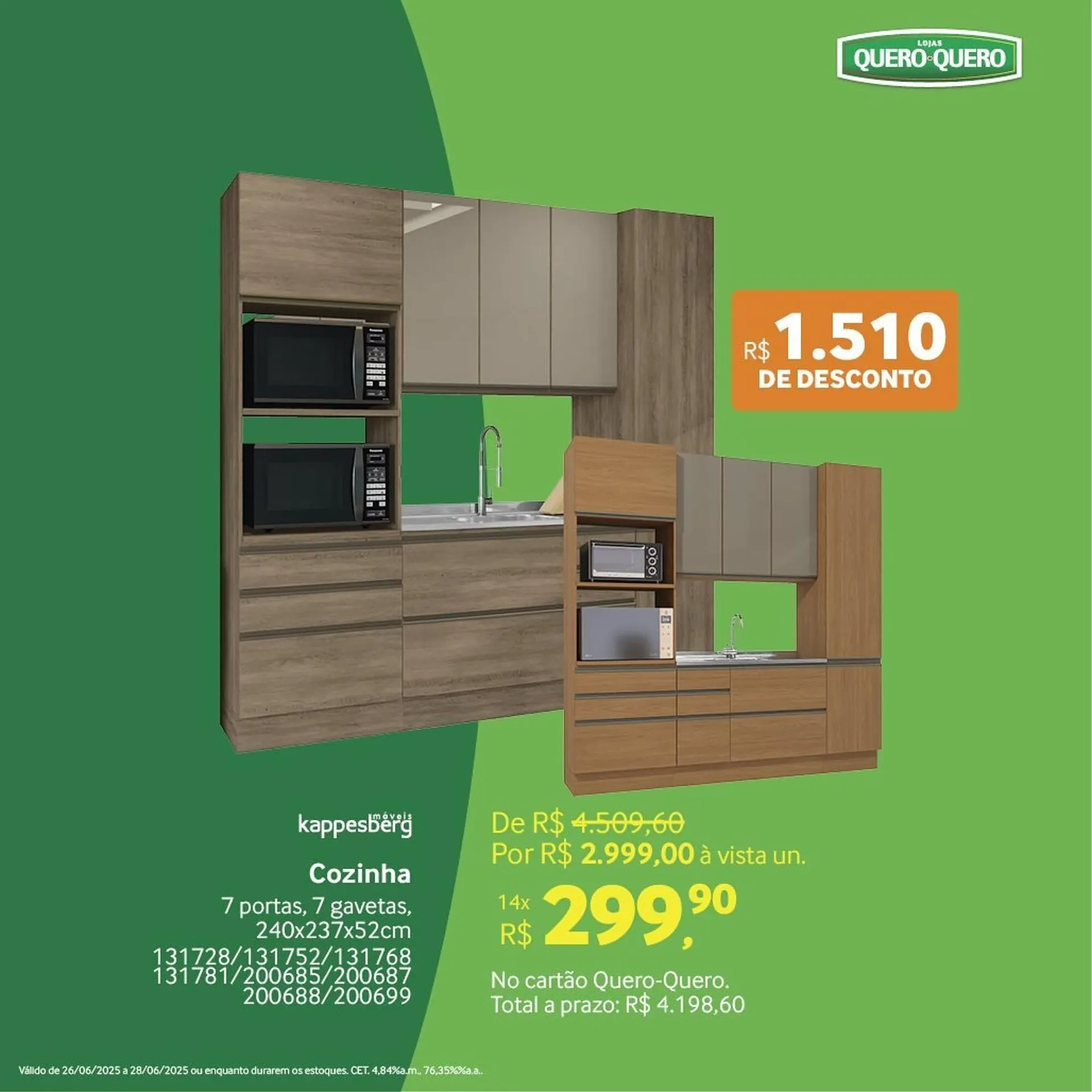 Encarte de Catálogo Quero Quero 26 de junho até 28 de junho 2025 - Pagina 4