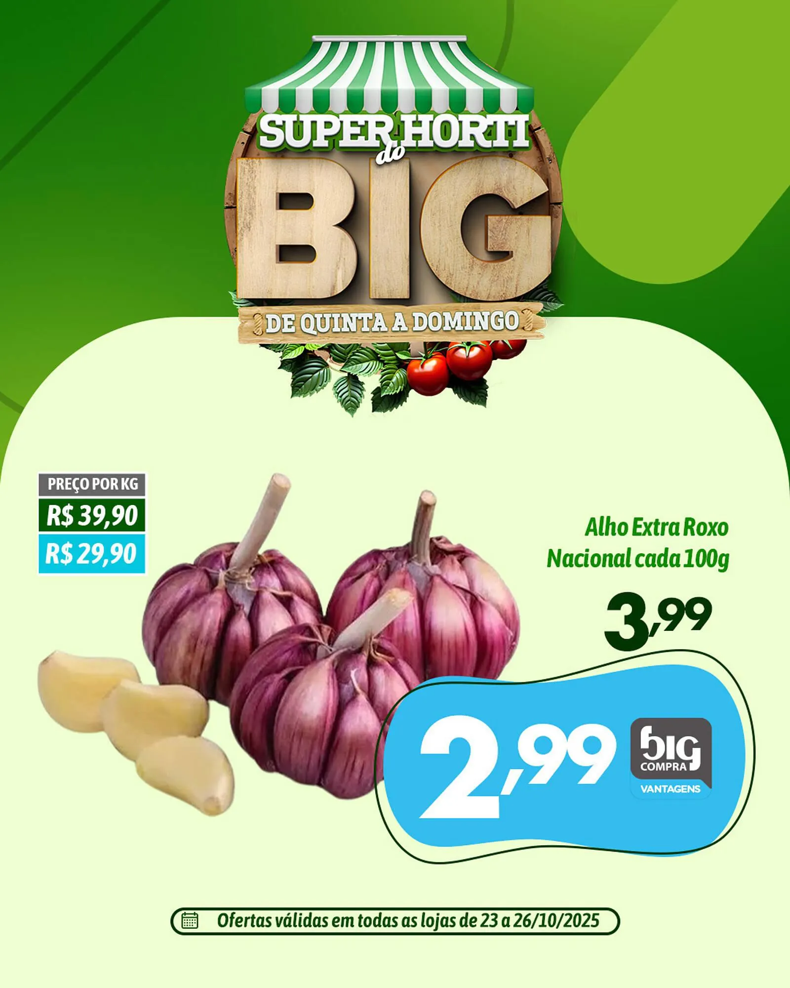 Encarte de Catálogo Supermercados Big Compra 23 de outubro até 26 de outubro 2025 - Pagina 2