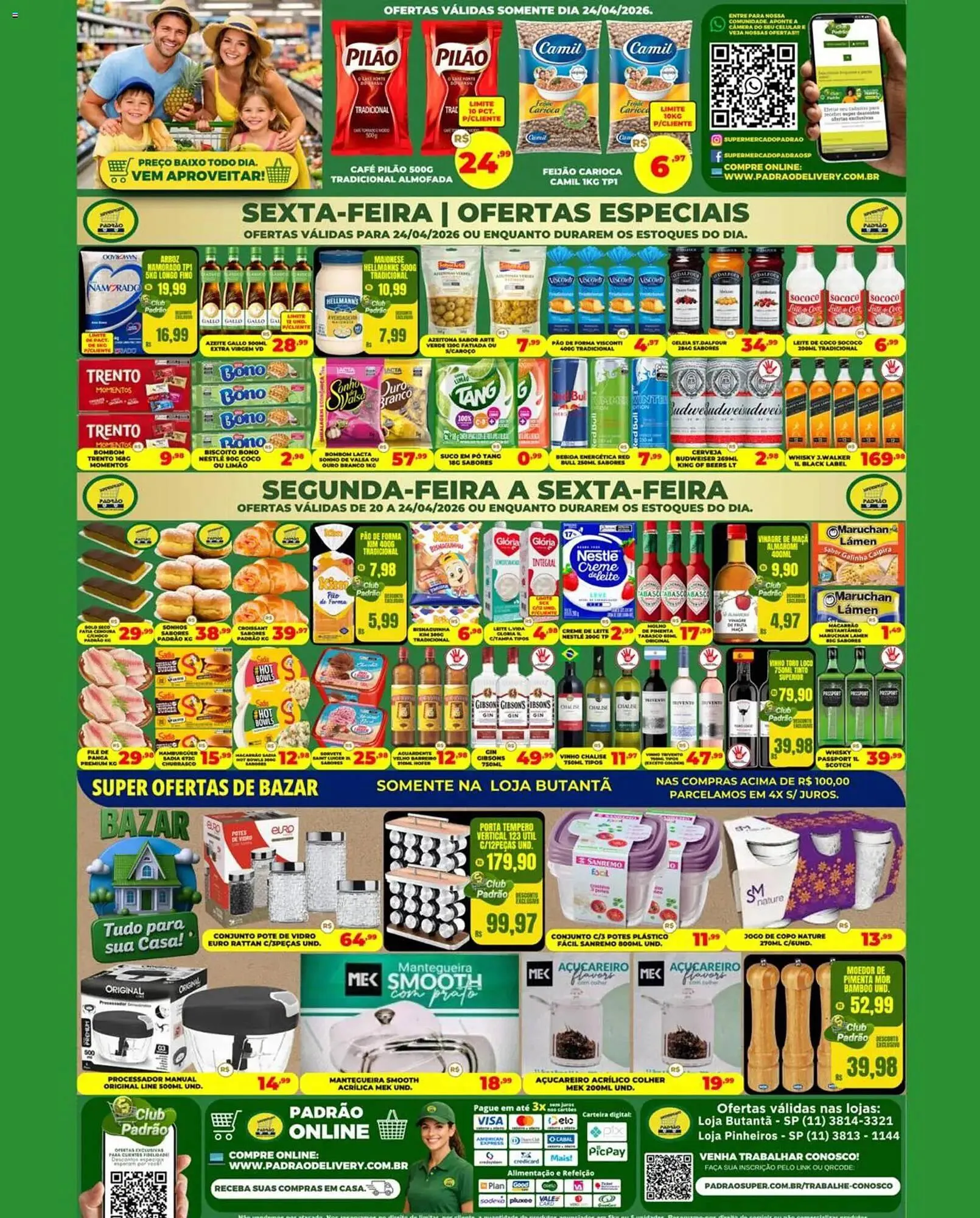 Encarte de Folheto Supermercado Padrão 20 de abril até 24 de abril 2026 - Pagina 2