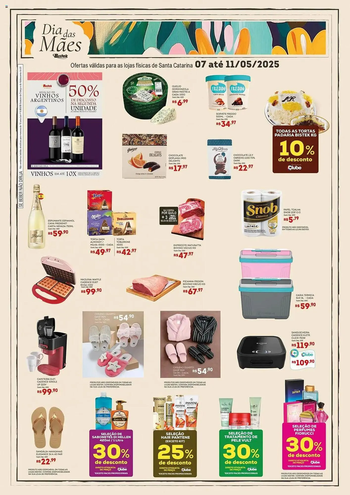 Encarte de Catálogo Bistek Supermercados 7 de maio até 11 de maio 2025 - Pagina 2